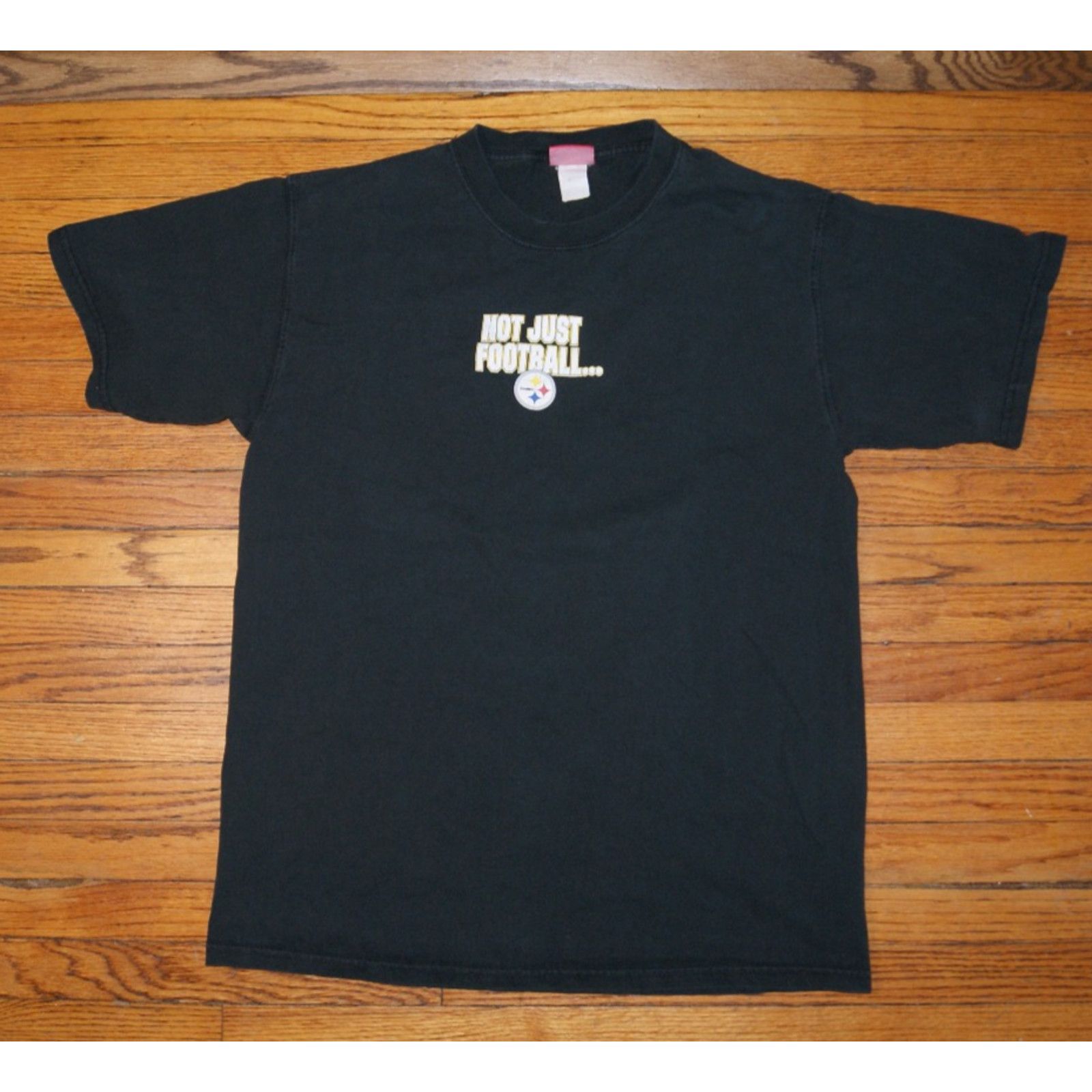 NFL VTG Pittsburgh Steelers Not just Football L TShirt 2 Side Size US L / EU 52-54 / 3 - 3 Thumbnail