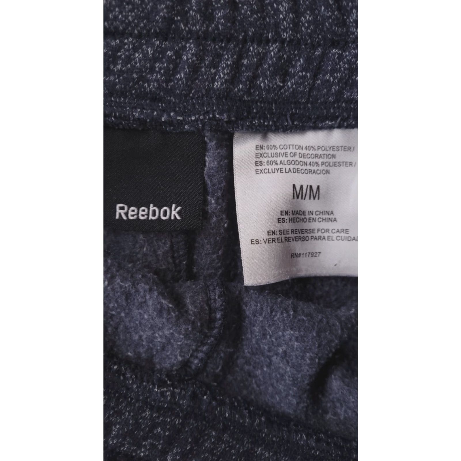 Reebok Reebok Jogger Pants Mens M Blue Skinny Tapered Sweatpants Regular Waist 32 Activewear Pants Mens Blue Jogger Reebok Skinny Tapered Sweatpants Size US 31 - 4 Thumbnail