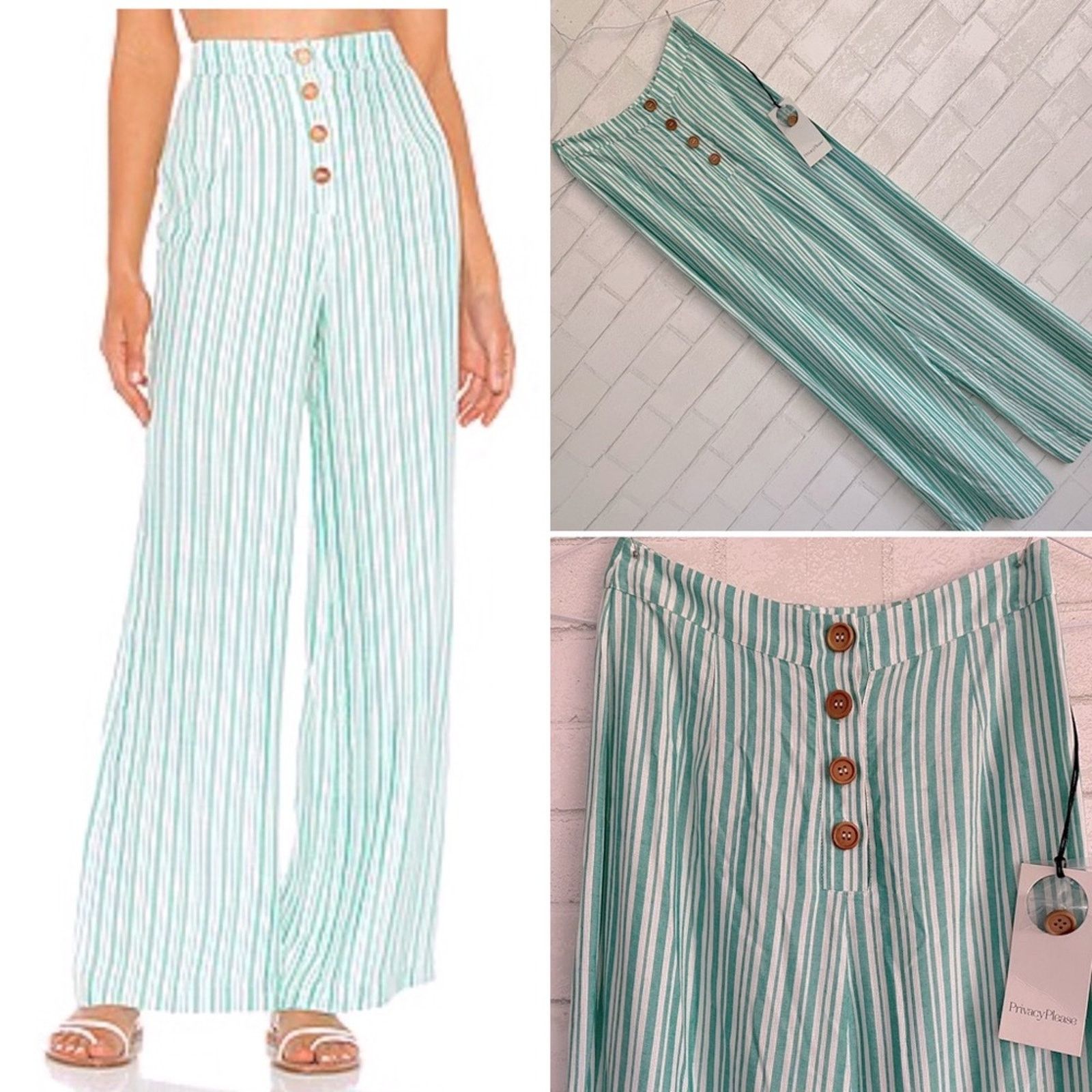 REVOLVE NEW REVOLVE x Privacy Please Carmelita Stripe Beach Pant XS Size 24" / US 00 / IT 34 - 1 Thumbnail