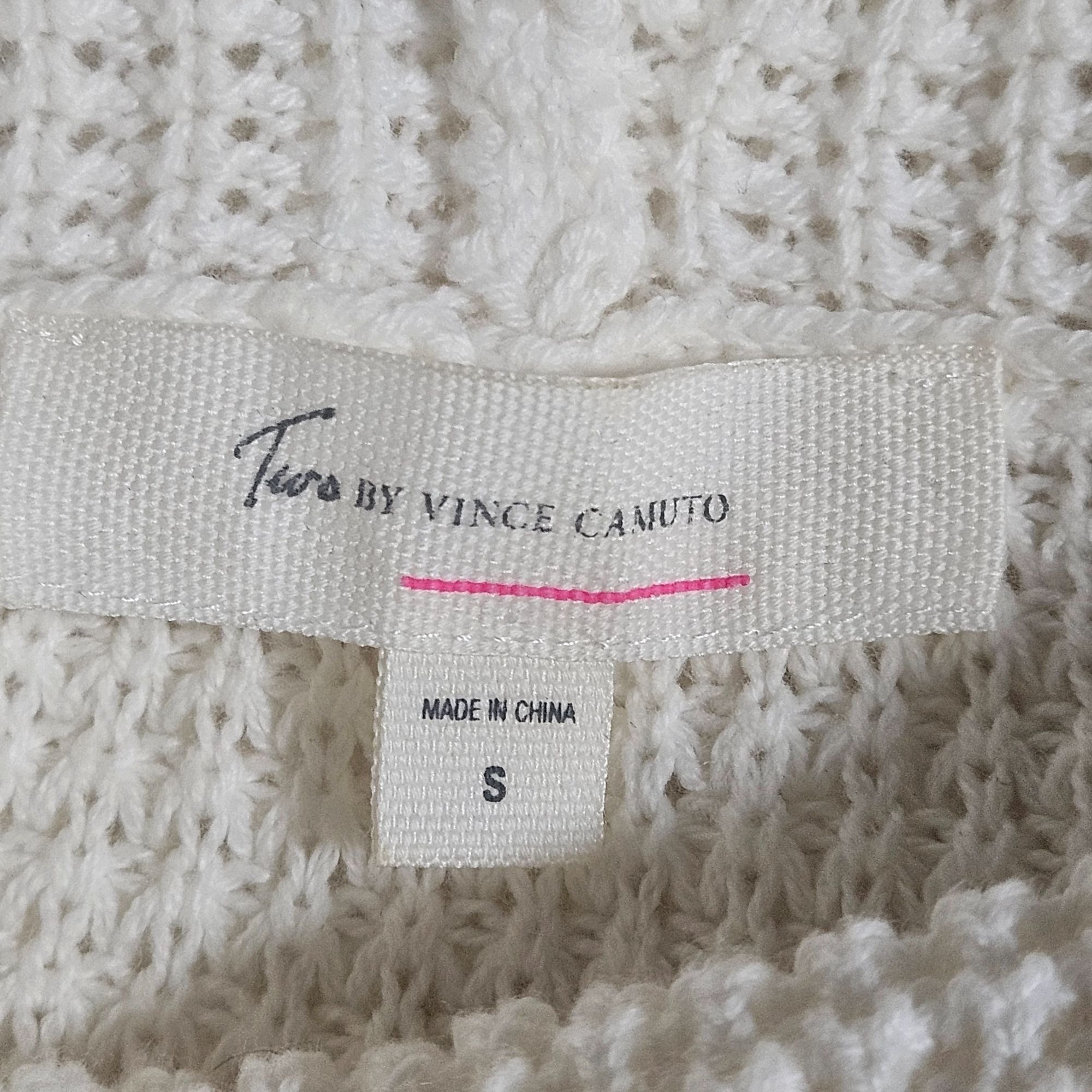 Vince Camuto Vince Camuto Sleeveless Sweater Women’s S Cream Knit Cowl Ne Size S / US 4 / IT 40 - 3 Thumbnail
