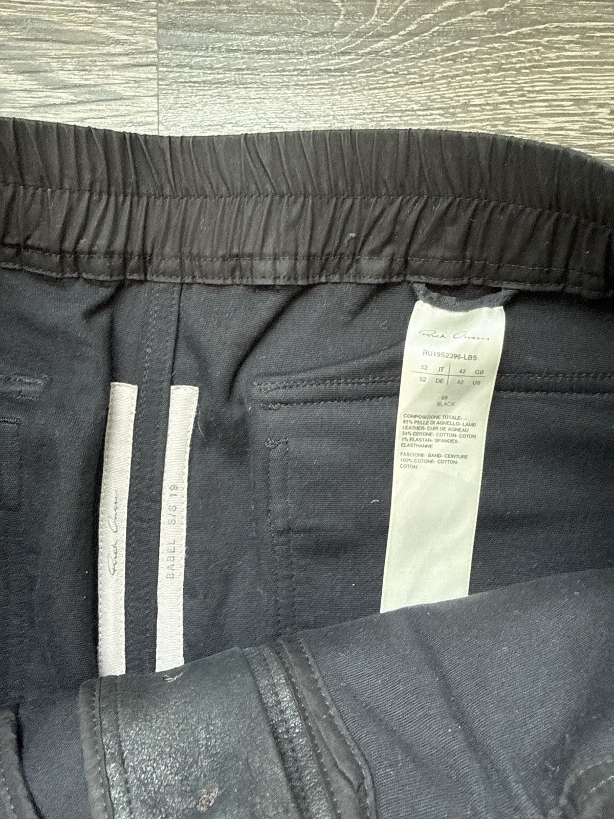 Rick Owens Rick owens cargo leather pants Size US 36 / EU 52 - 6 Thumbnail
