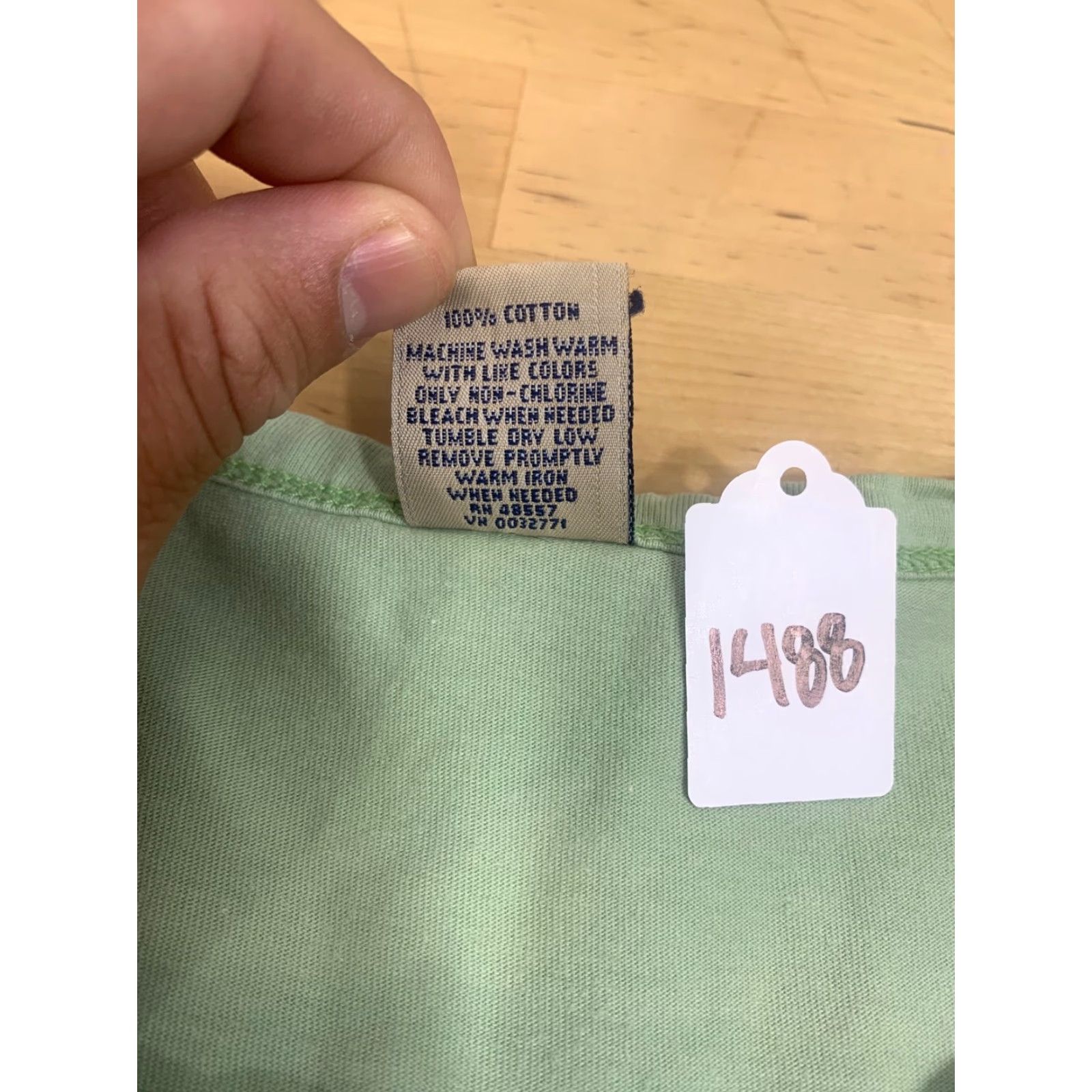 High Sierra VINTAGE High Sierra T-Shirt Womens Green Floral Short Sleeve 1X Crew Neck Women Size XL / US 12-14 / IT 48-50 - 3 Thumbnail