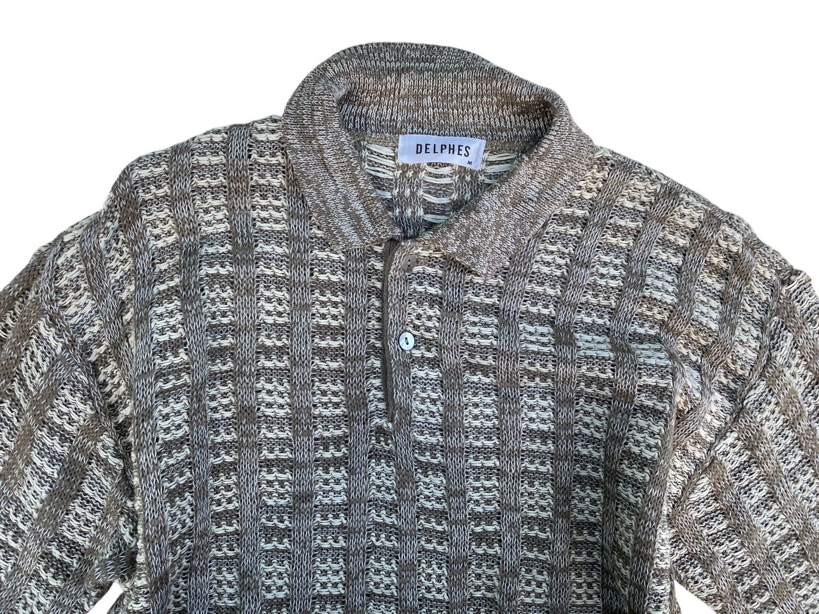 Japanese Brand × Vintage Vtg Delphes Sweater Knit Size US M / EU 48-50 / 2 - 3 Thumbnail