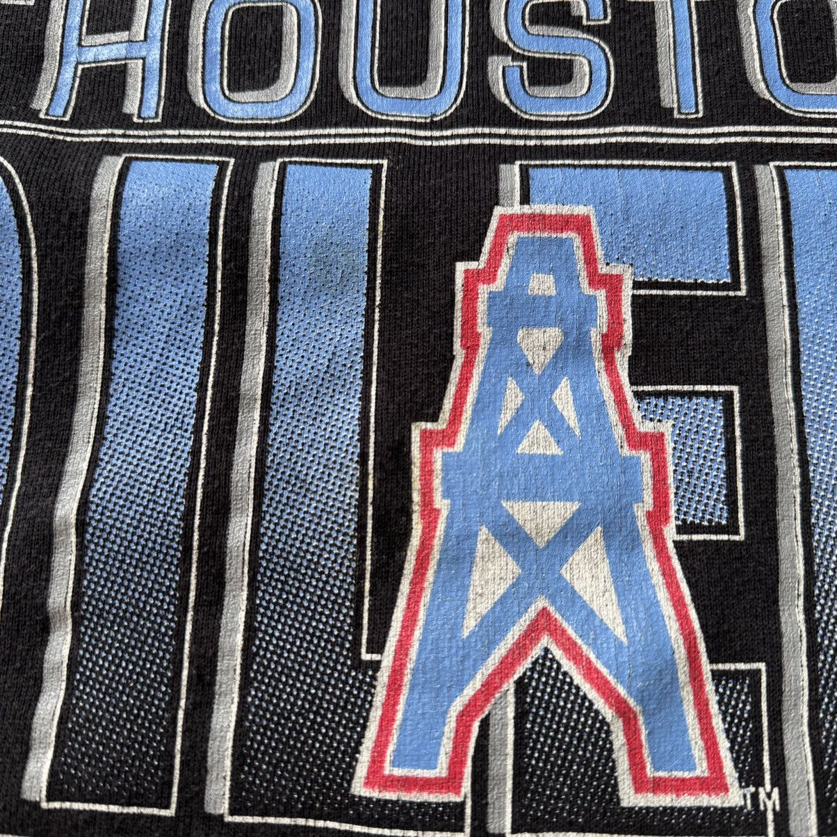 NFL × Vintage Vintage Houston Oliers 1993 NFL Sweatshirt 90s RARE Hanes Size US L / EU 52-54 / 3 - 8 Thumbnail
