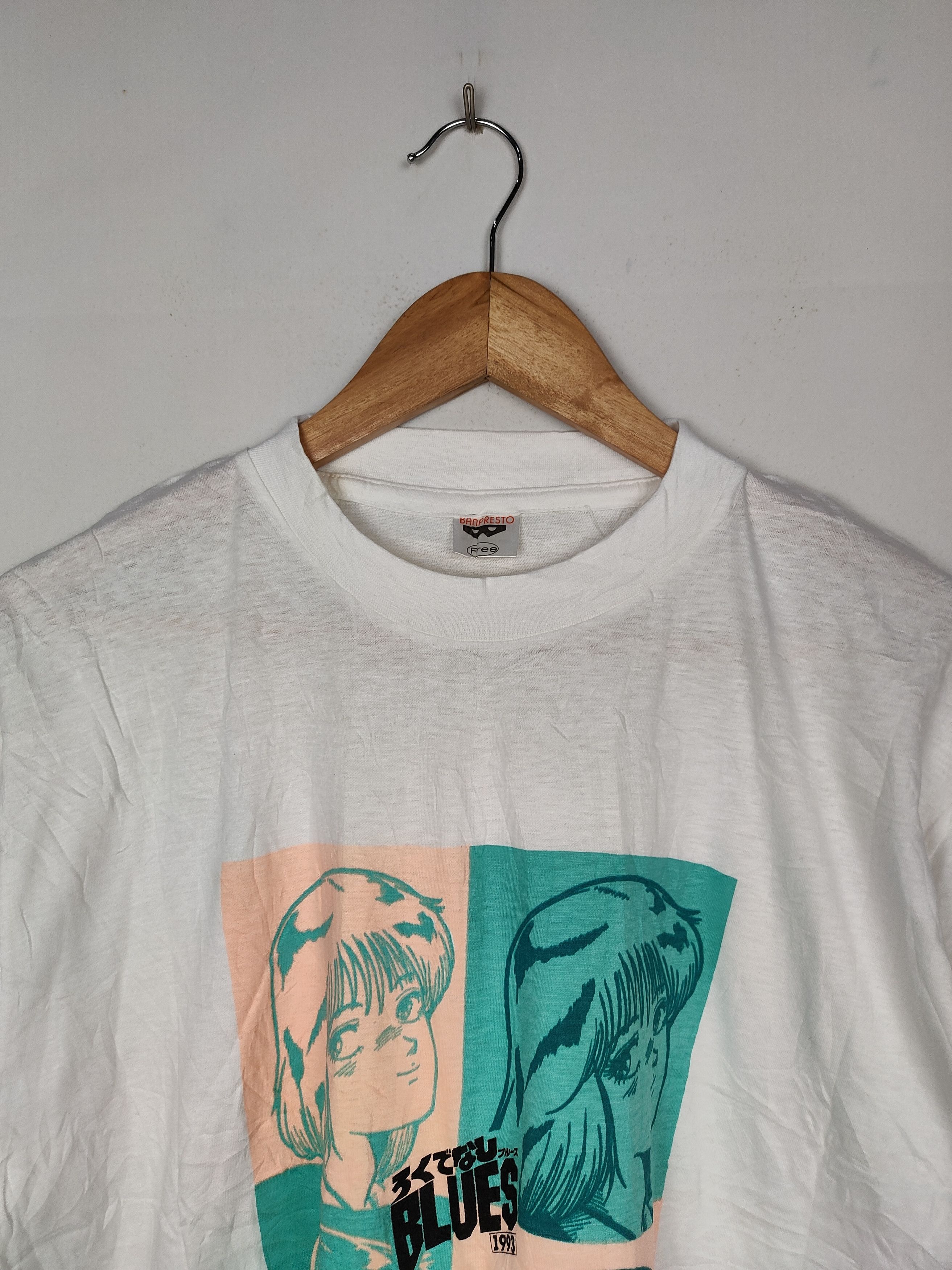 Anime × Japanese Brand × Vintage Vintage 90s Rokudenashi Blues Anime Manga Shirt Size US L / EU 52-54 / 3 - 2 Thumbnail