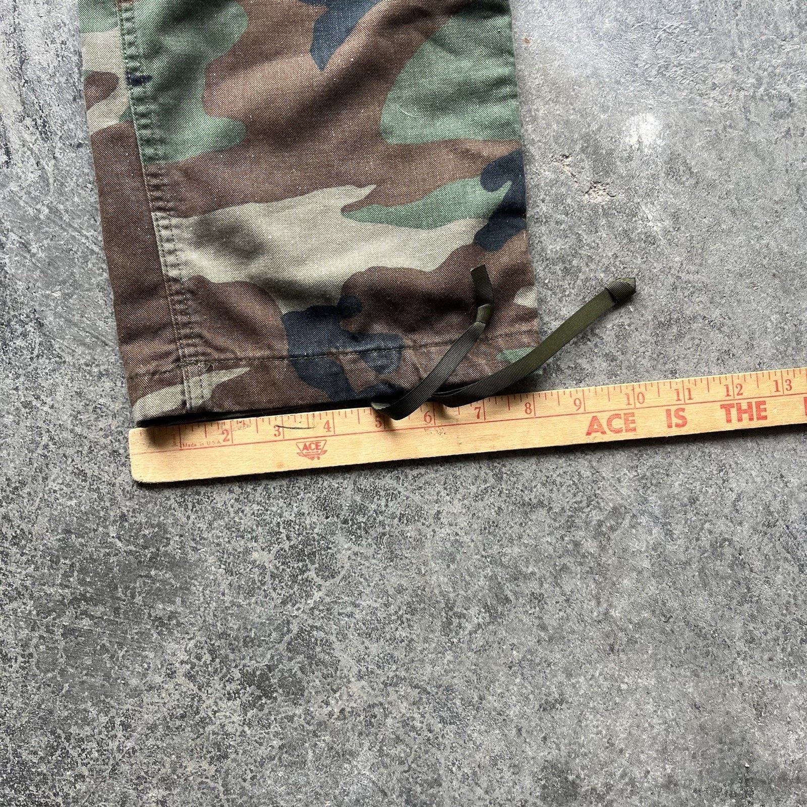 Vintage Vintage Army Camo Pants Men 30 X 32 Adjustable Workwear Uti Size US 30 / EU 46 - 4 Thumbnail