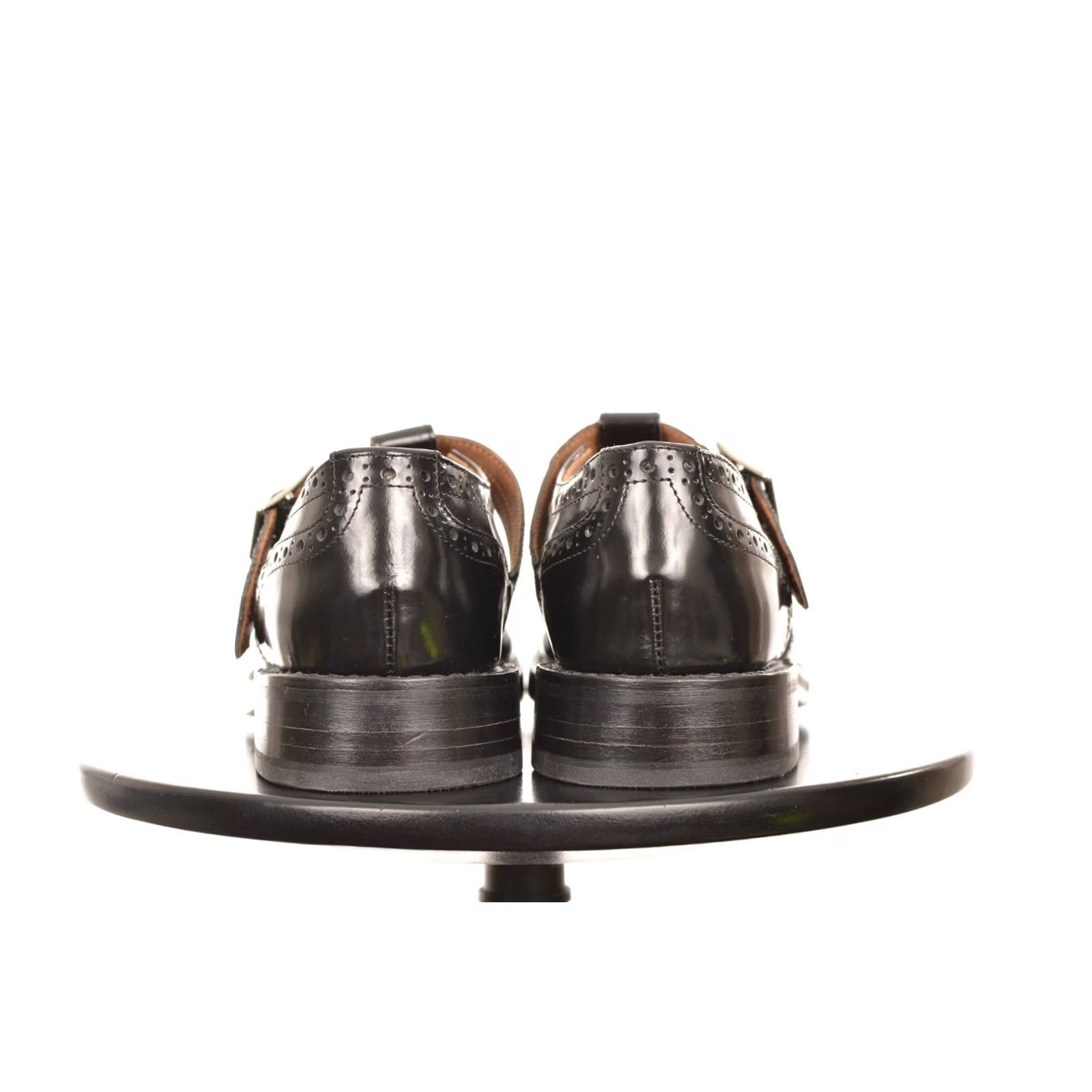 Grenson Grenson Gia Womens Mary Jane Sandals Black Gloss 213088 Size 5 Size US 8 / IT 38 - 3 Thumbnail