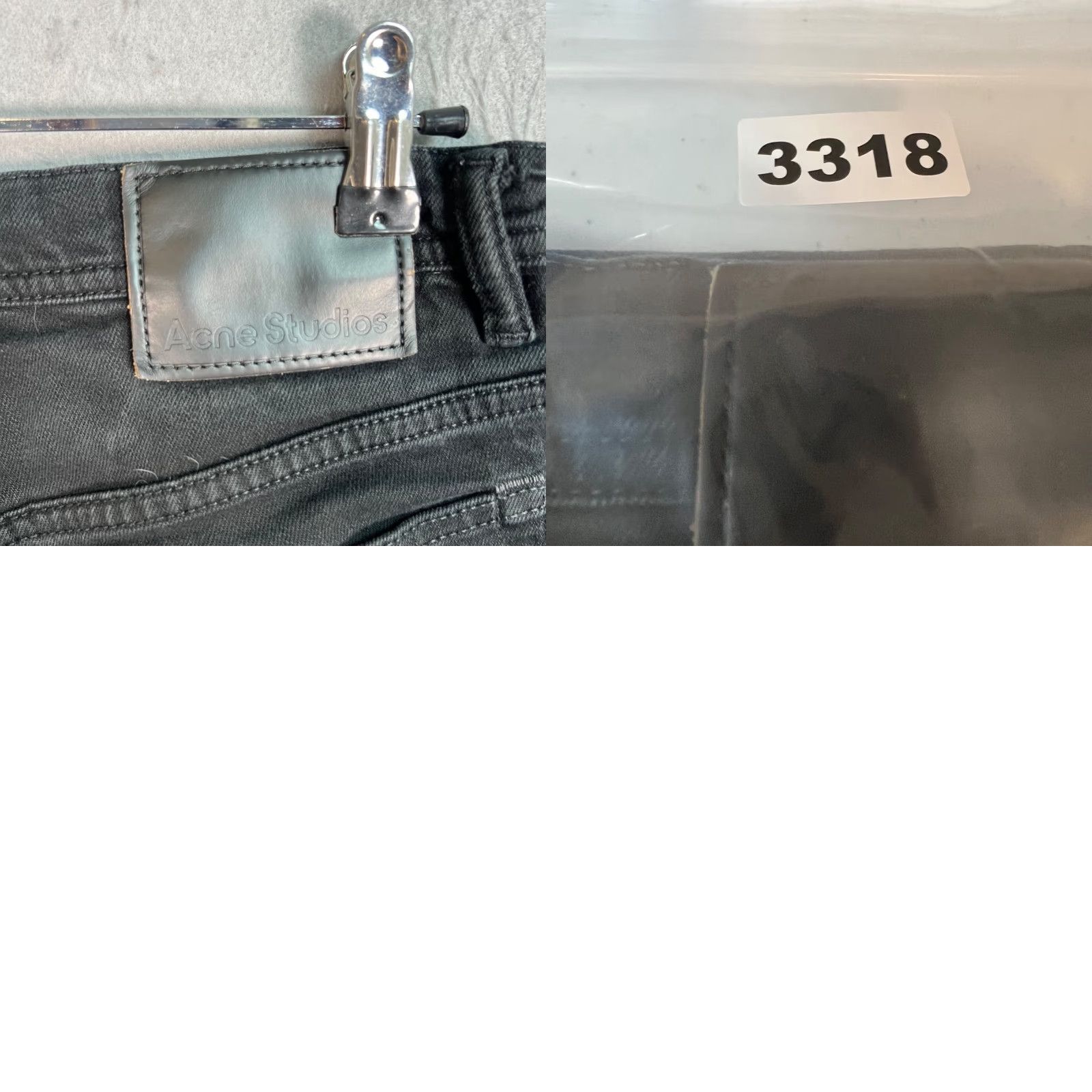 Acne Studios Acne Studios Jeans Mens Slim Denim 28 Black 5-Pocket Tapered 24in Inseam Regular Size 28 Size US 28 / EU 44 - 9 Thumbnail