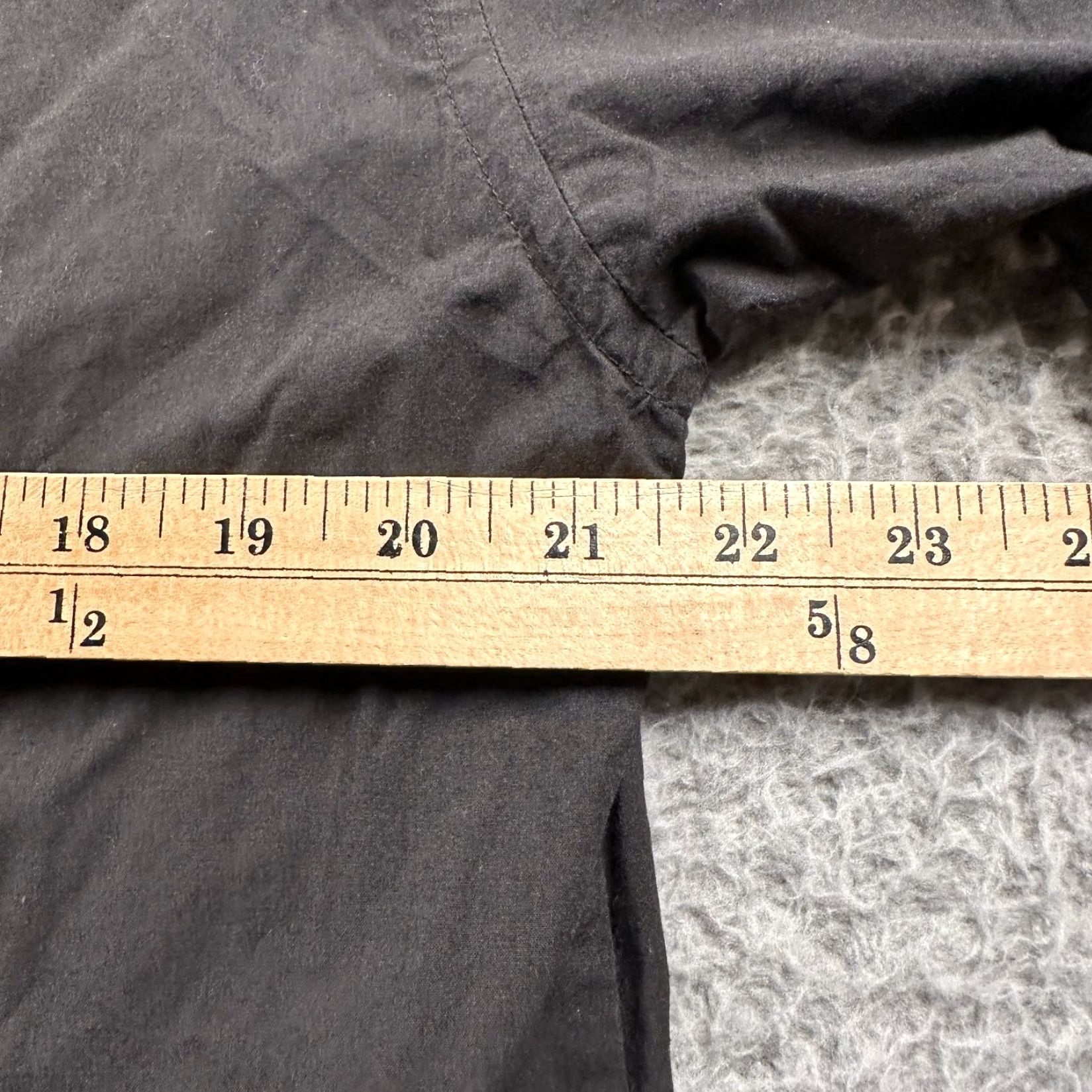 John Elliott John Elliott Camp Shirt Men's Size 2 Black Casual Button Down Loop Collar Size US XS / EU 42 / 0 - 5 Thumbnail
