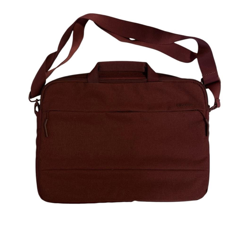 Designer Incase 15*11” Laptop shoulder bag - Burgundy Size ONE SIZE - 2 Thumbnail