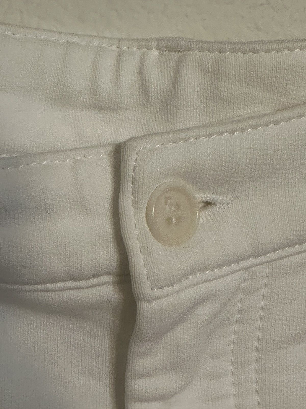 Dries Van Noten White Cotton Pants Size US 36 / EU 52 - 3 Thumbnail