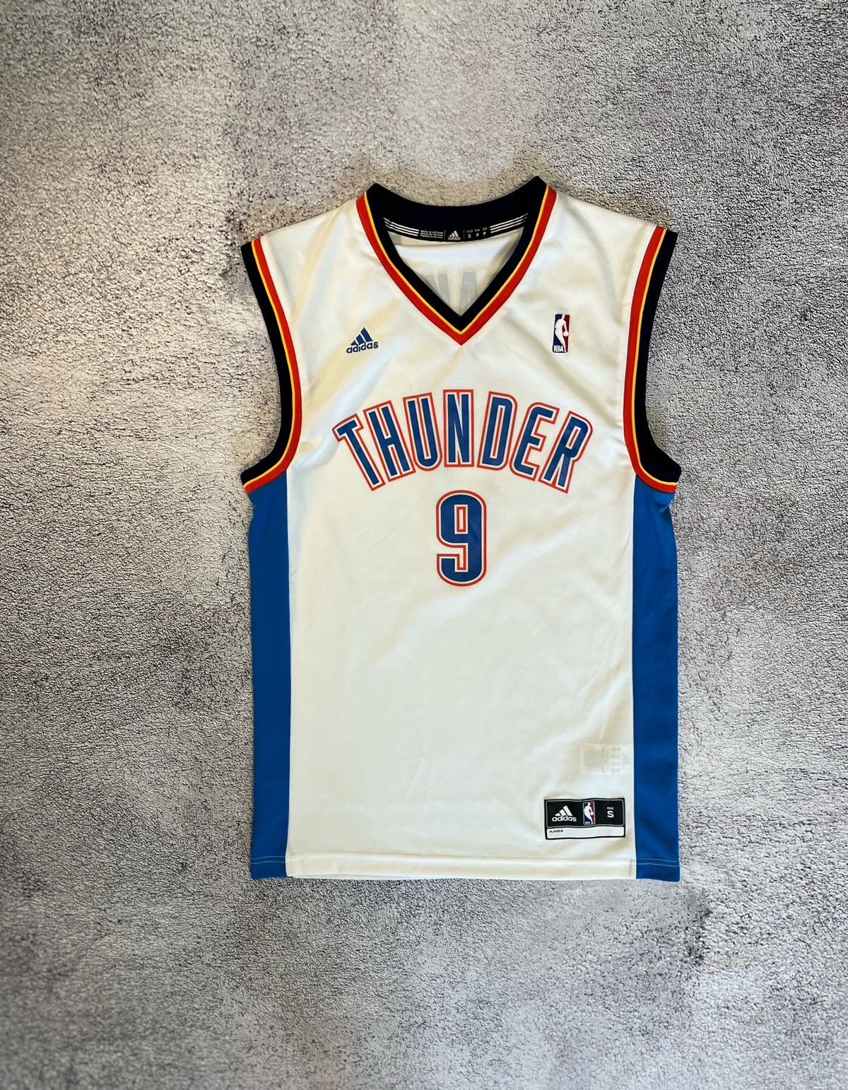 Adidas × NBA Adidas Men’s NBA Oklahoma City Thunder Basketball Jersey Size US S / EU 44-46 / 1 - 1 Thumbnail