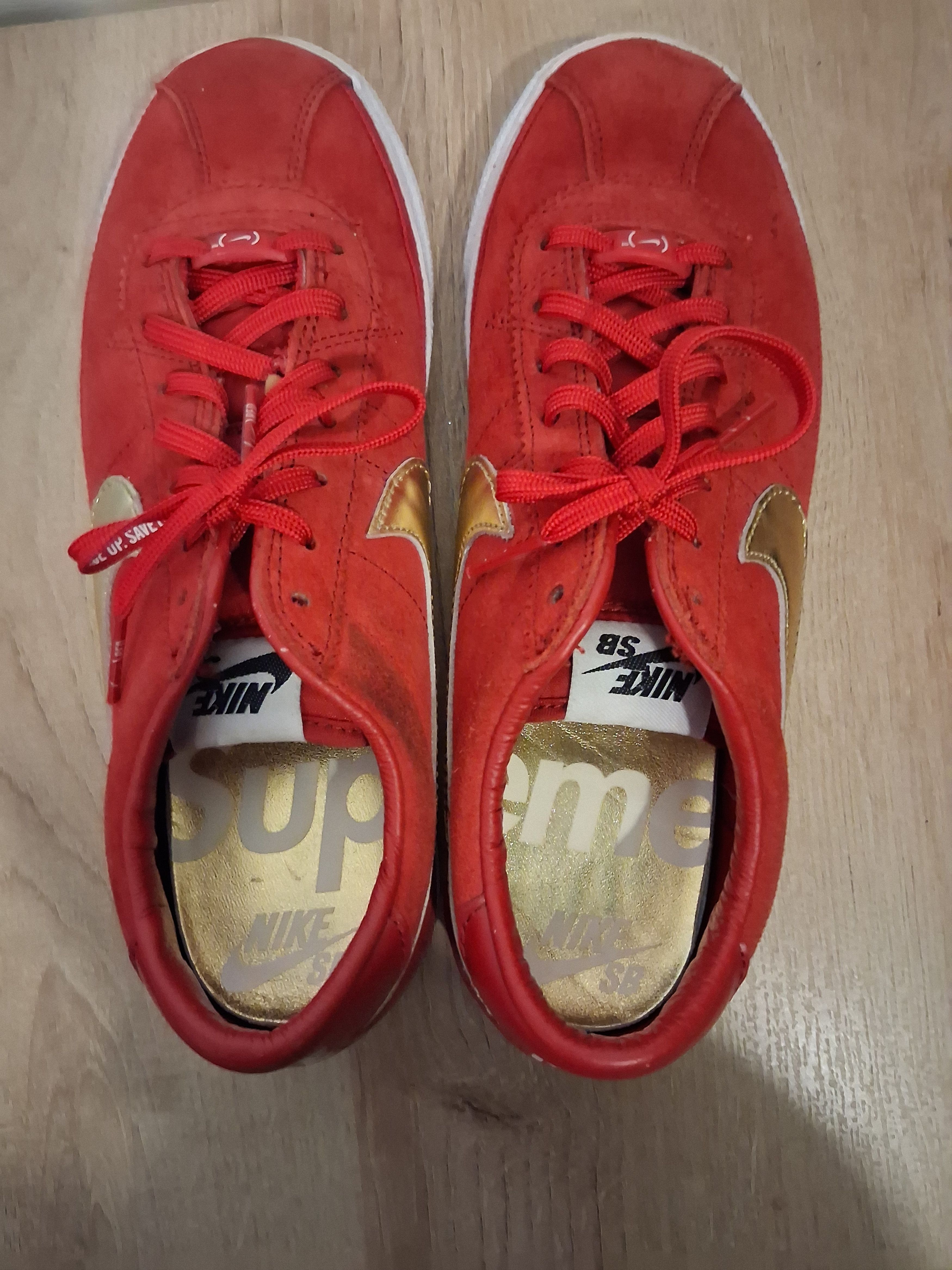 Nike × Supreme Nike Supreme x Zoom Bruin SB Size US 6.5 / EU 39-40 - 2 Thumbnail