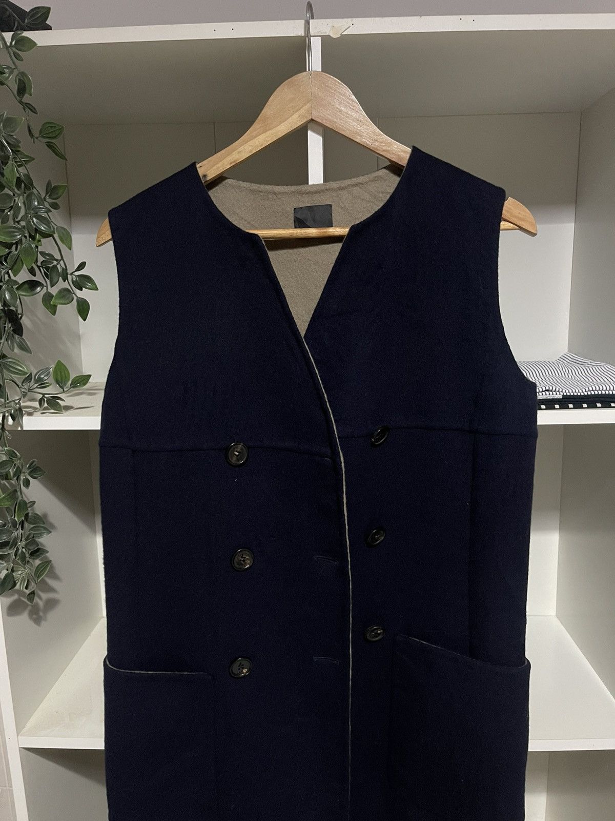 Fendi Fendi Sleeveless Wool Coat Size M / US 6-8 / IT 42-44 - 3 Thumbnail