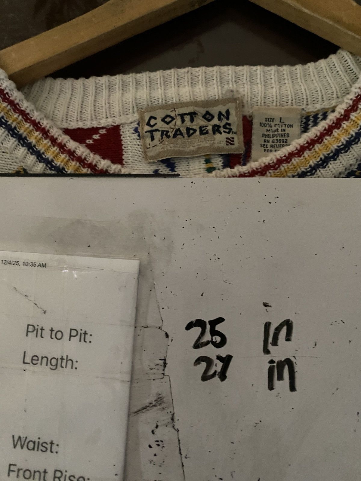 Other Vintage Coogi Style Sweater Size US L / EU 52-54 / 3 - 4 Thumbnail