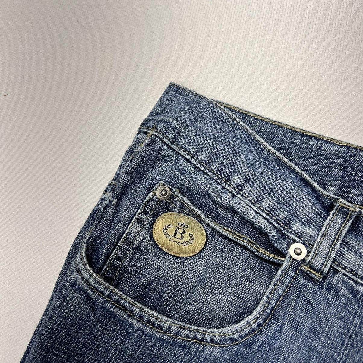Vintage VTG Bruno Belloni Jeans Men’s 52 Blue Straight Fit Denim Size US 32 / EU 48 - 5 Thumbnail
