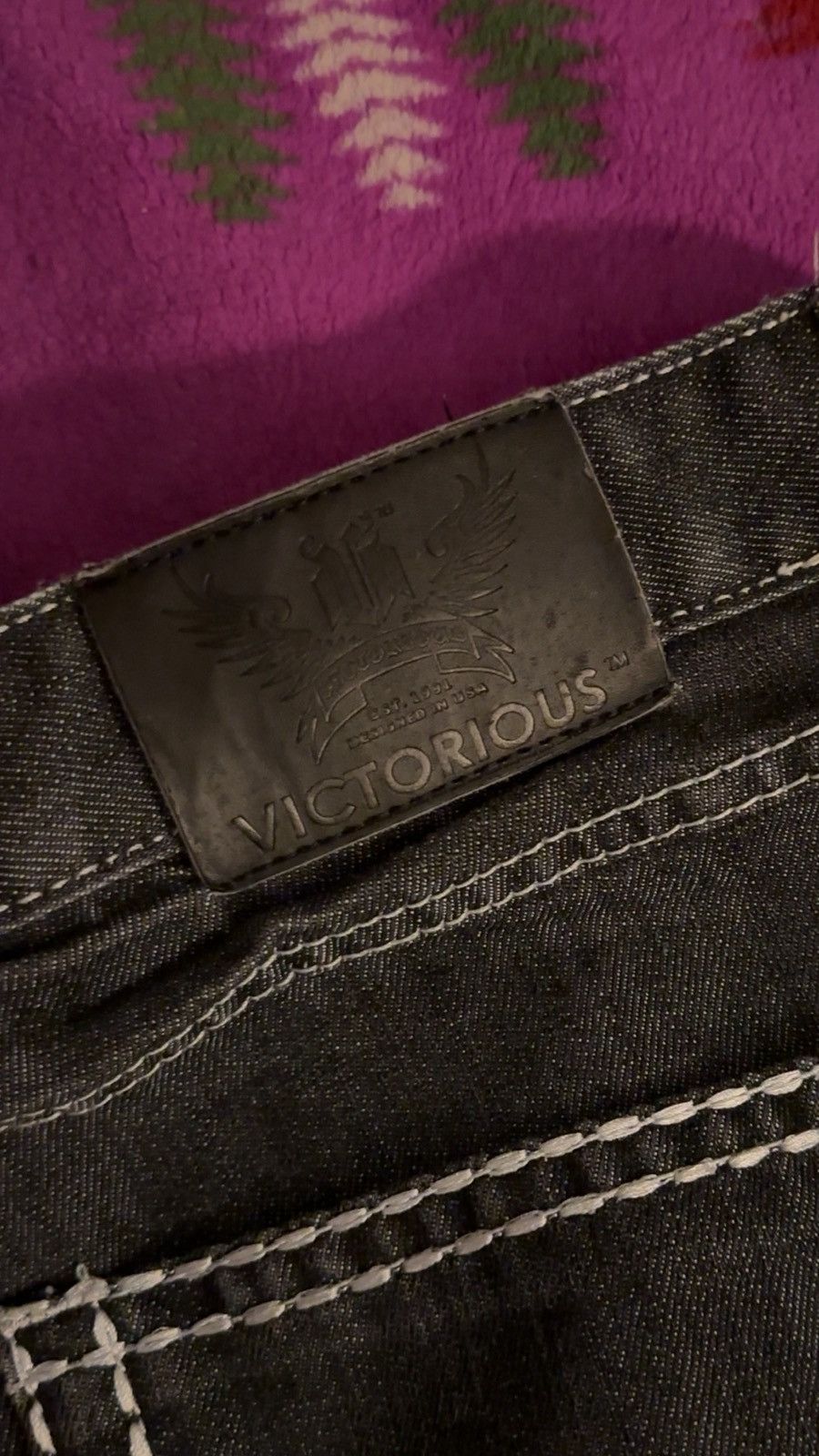 Other Vintage victorious denim jeans Size US 38 / EU 54 - 7 Thumbnail