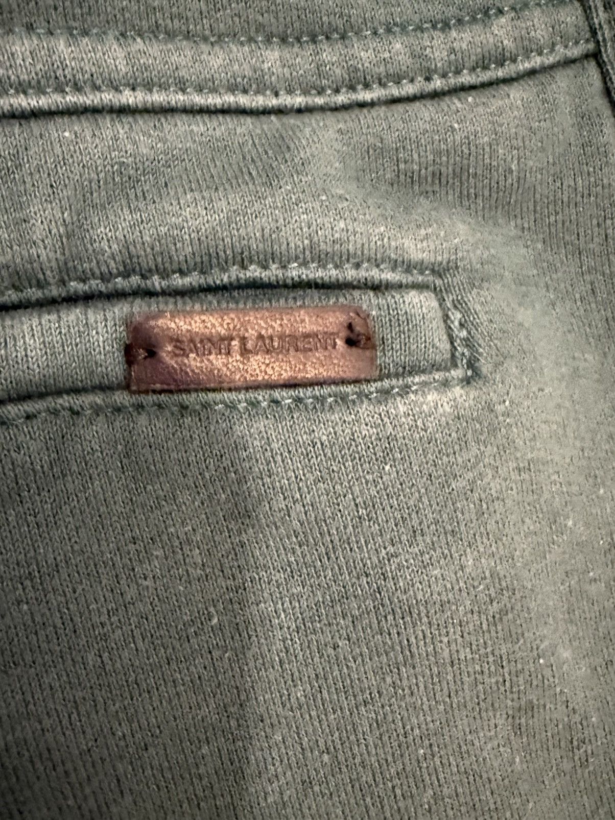 Saint Laurent Paris Saint Laurent Logo Sweatpants Size US 30 / EU 46 - 5 Thumbnail