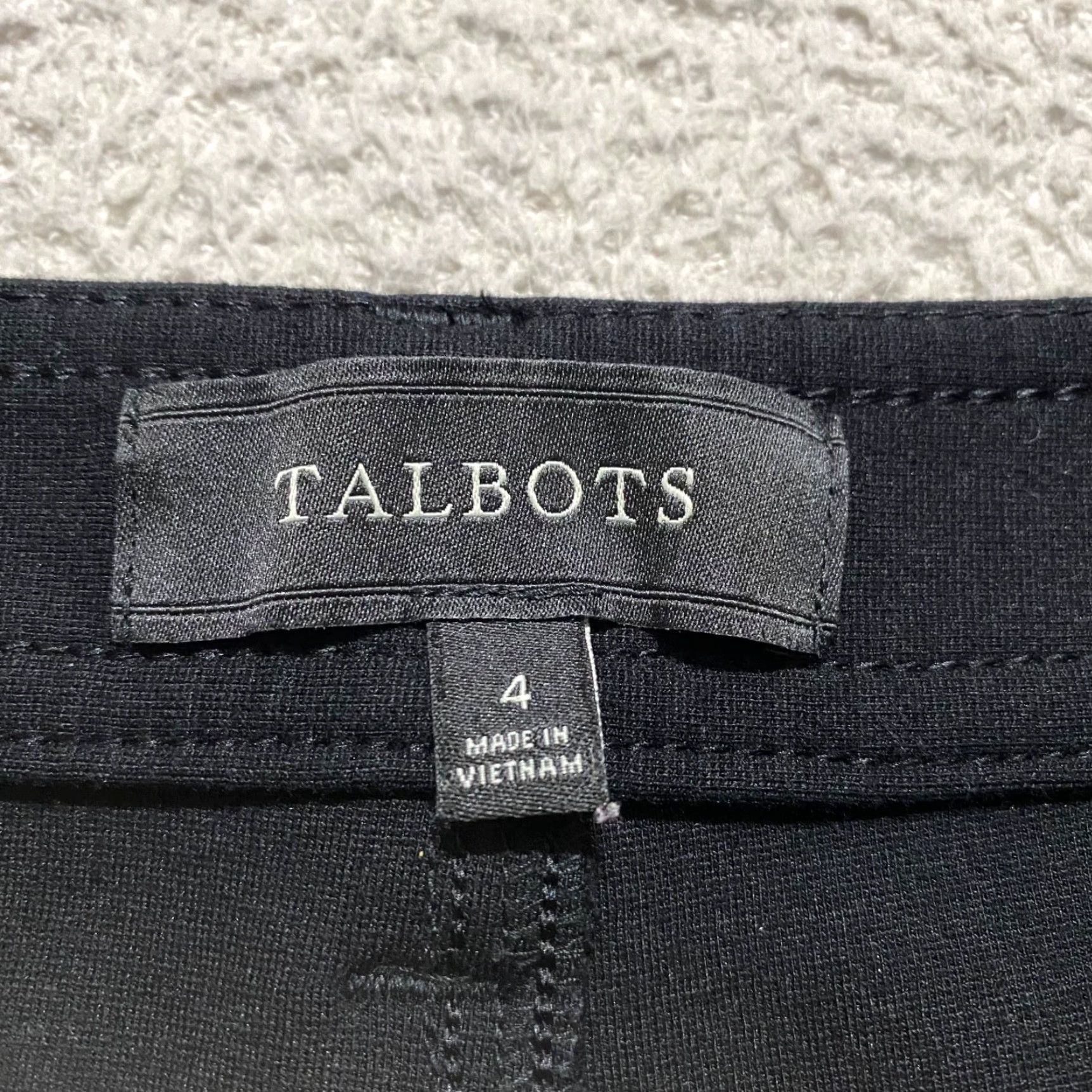 Talbots Talbots Pants Womens 4 Black Jegging Skinny Ankle Mid Rise Inseam 29 Inseam 29 Color Black Brand Talbots Size 4 Department Women Style Jegging Size 28" / US 6 / IT 42 - 7 Thumbnail