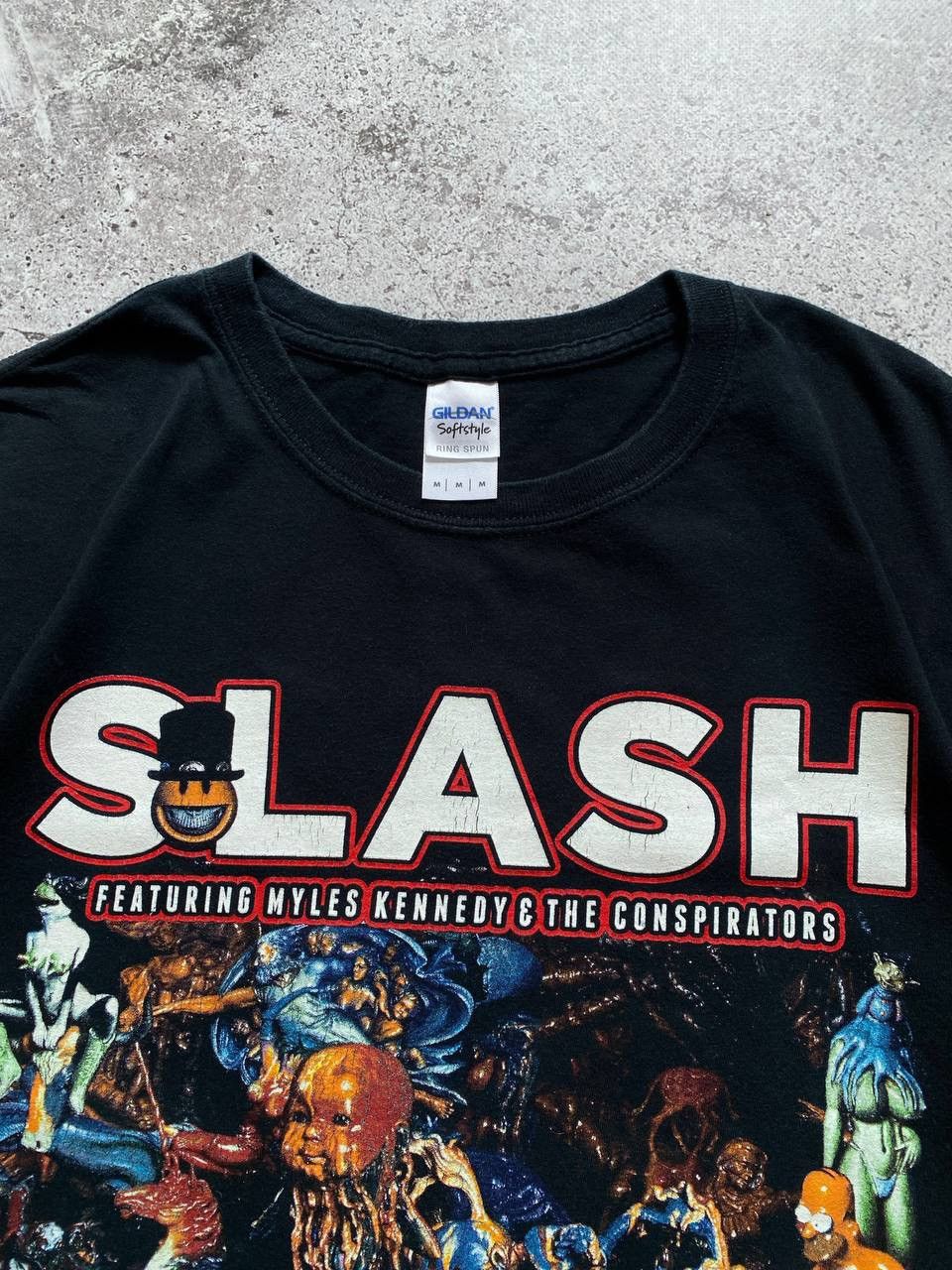 Guns N' Roses SLASH WORLD ON FIRE WORLD TOUR 2015 GUNS N ROSES T SHIRT Size US M / EU 48-50 / 2 - 2 Thumbnail