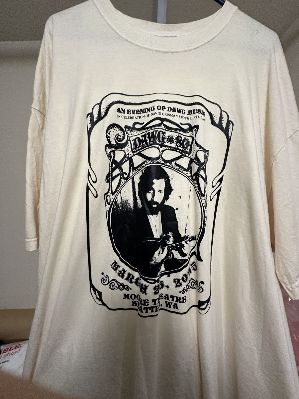 Band Tees Dawg at 80 show tee Size US XXL / EU 58 / 5 - 1 Thumbnail