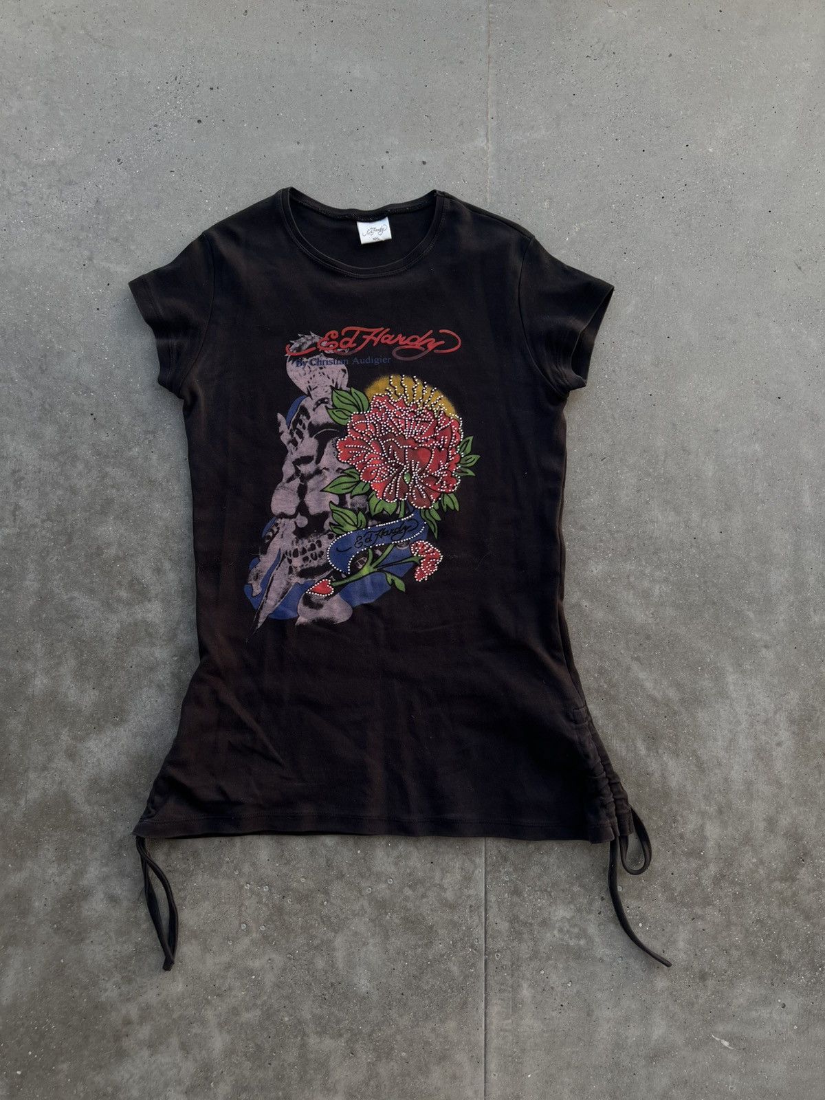 Christian Audigier × Ed Hardy Vintage ed hardy long t-shirt Size M / US 6-8 / IT 42-44 - 1 Thumbnail