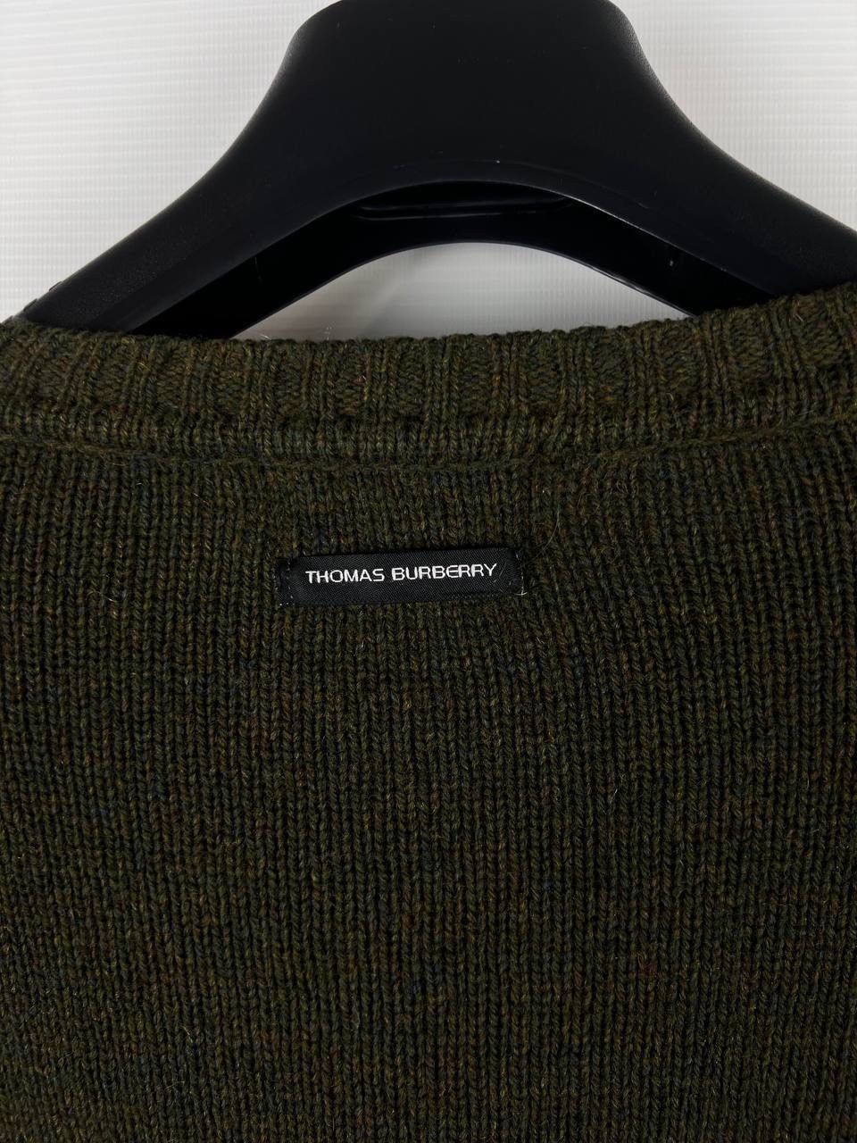 Other Thomas Burberry vintage wool sweater size L Size US L / EU 52-54 / 3 - 11 Thumbnail