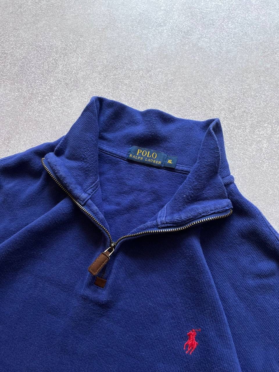 Vintage Vintage Polo Ralph Lauren Quarter Zip Sweater XL Size US XL / EU 56 / 4 - 5 Thumbnail