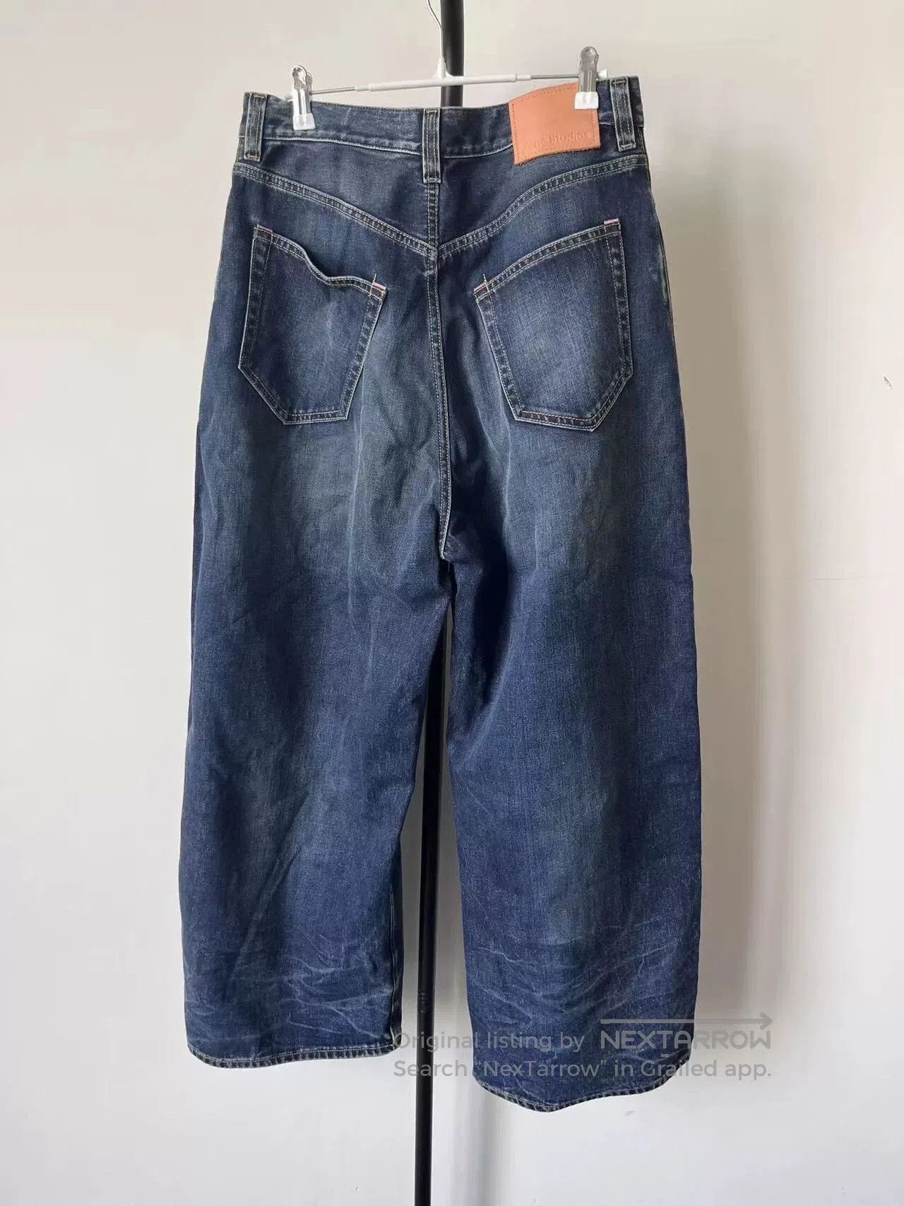 Acne Studios Acne Studios Wide Leg Denim Pants for Men. Size US 34 / EU 50 - 2 Thumbnail
