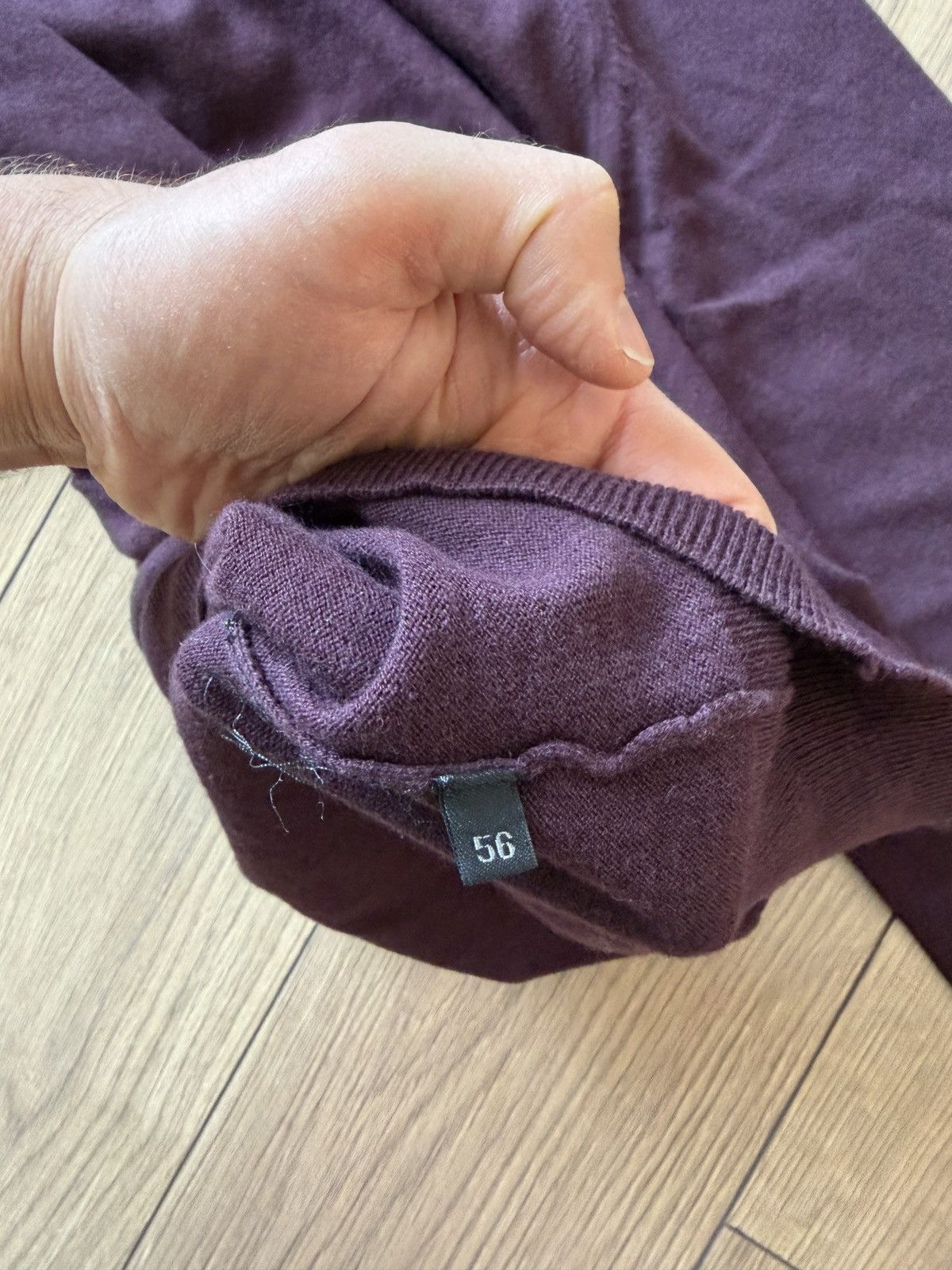Prada Prada Burgundy Violet Turtleneck Sweater Size US XL / EU 56 / 4 - 13 Thumbnail