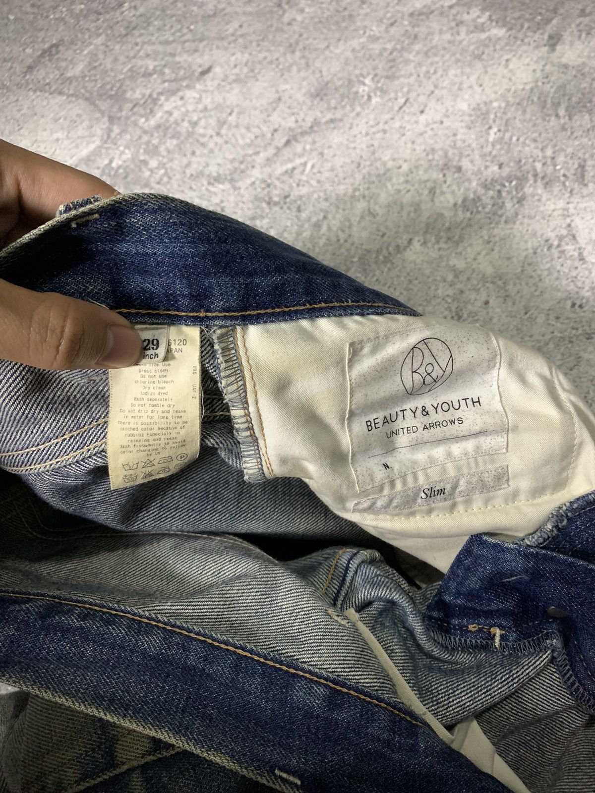 BEAUTY&YOUTH ❤️‍🔥Beauty & Youth Japanes Selvedge Denim Pants❤️‍🔥 Size US 29 - 5 Thumbnail