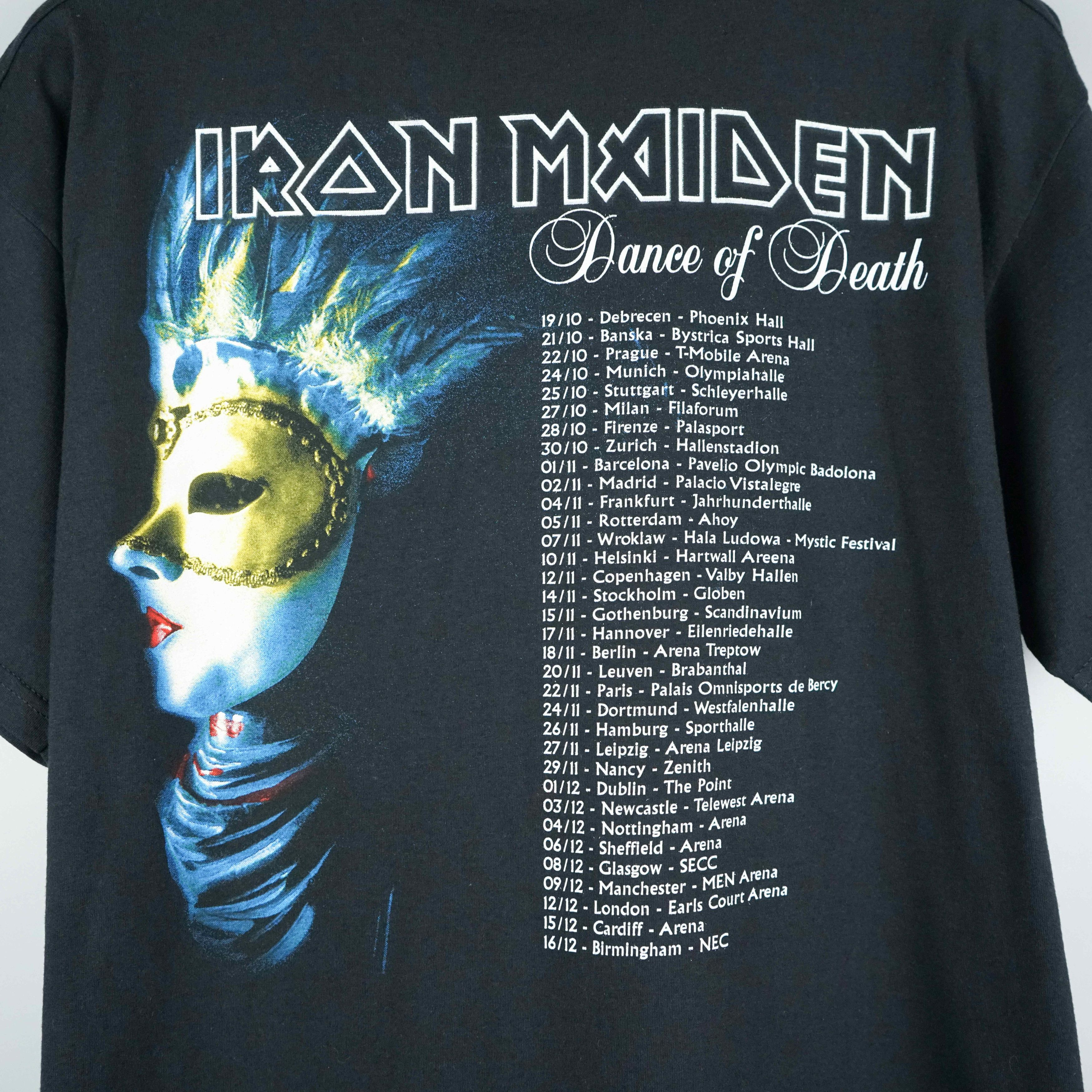 Band Tees 2003 VINTAGE IRON MAIDEN TOUR TSHIRT WILDEST DREAMS BAND TEE Size US XL / EU 56 / 4 - 5 Thumbnail