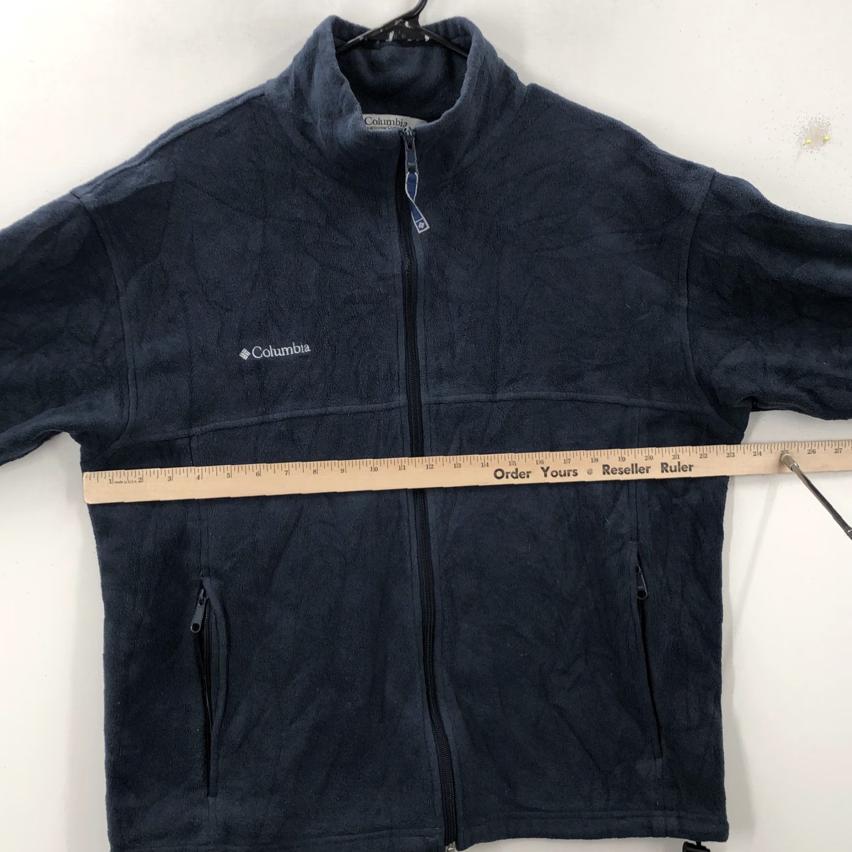 Vintage Columbia Jacket Mens Blue Steens Mountain Fleece Full Zip XL Long Sleeve Winter Casual Regular Size US XL / EU 56 / 4 - 2 Thumbnail