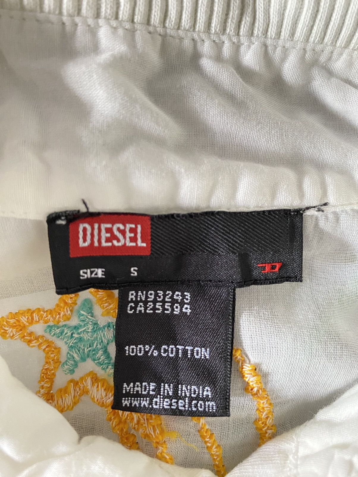 Diesel Diesel White Shirt Size S / US 4 / IT 40 - 10 Thumbnail