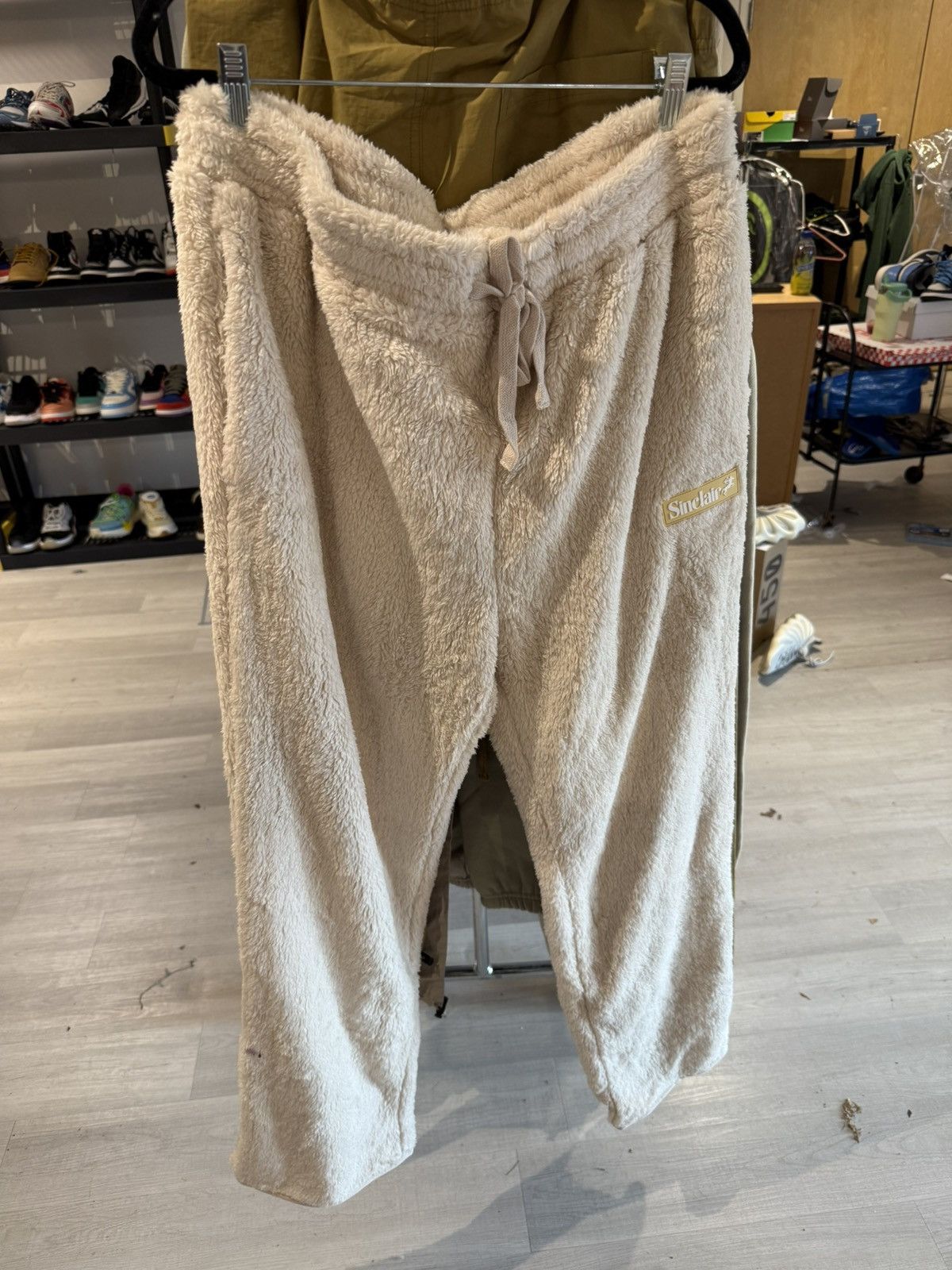 Sinclair Global Sinclair Sherpa Sweatpants Cream XL Size US 36 / EU 52 - 1 Thumbnail