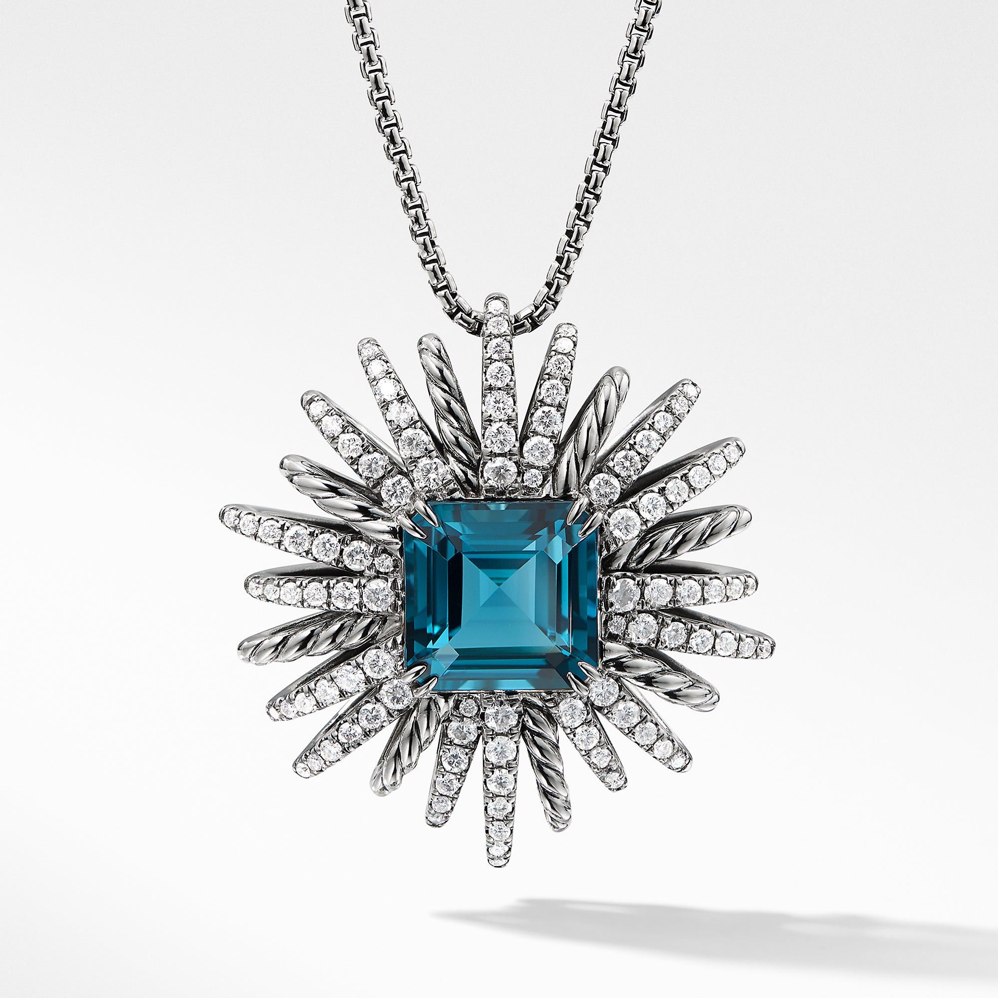 David Yurman o1w1db10525 N12721D Size:6 Necklace in Silver With Diamond Size ONE SIZE - 1 Preview