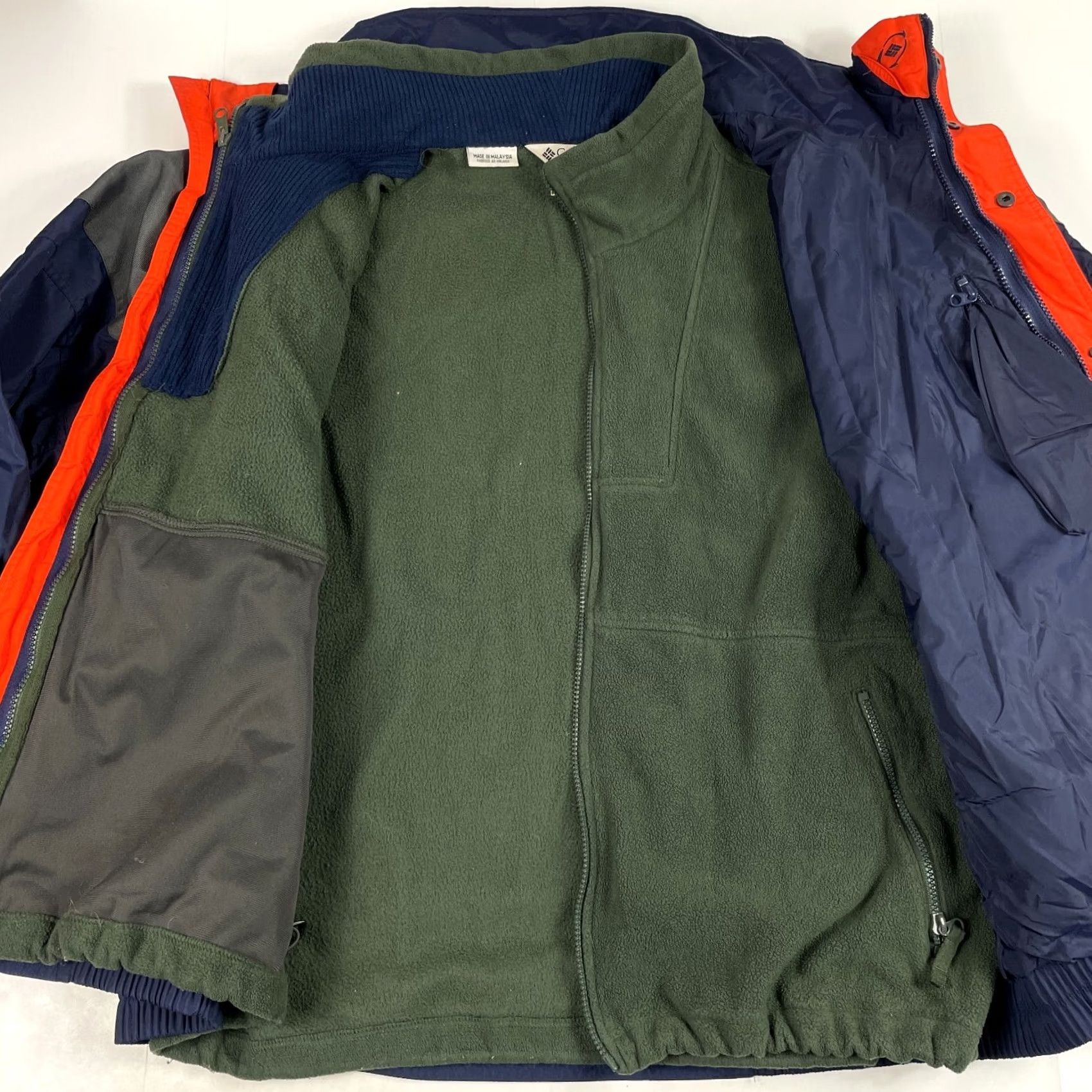 Vintage VINTAGE Columbia Jacket Mens XL Blue Extra Large Bugaboo Full Zip Ski Hiking Size US XL / EU 56 / 4 - 6 Thumbnail