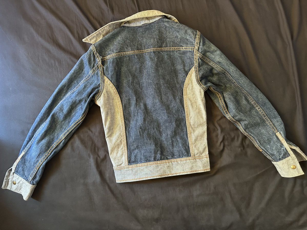 Lee LEE “GEMINI” REVERSIBLE DENIM JACKET c.1976 Size US XS / EU 42 / 0 - 3 Thumbnail