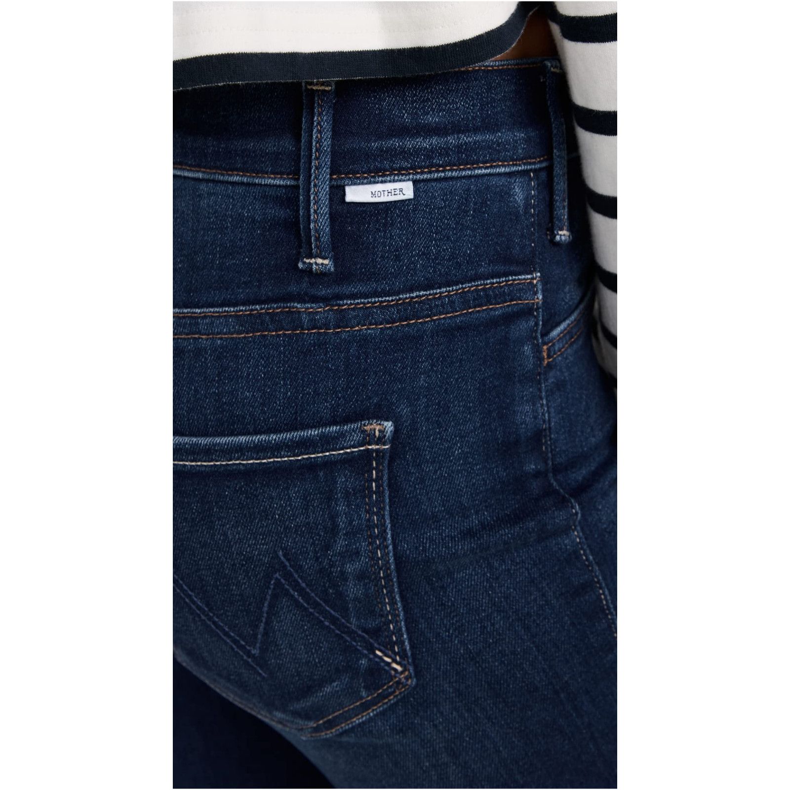 MOTHER Mother Superior The Hustler Ankle Fray Jeans Home Movies -26 Size 26" / US 2 / IT 38 - 6 Thumbnail