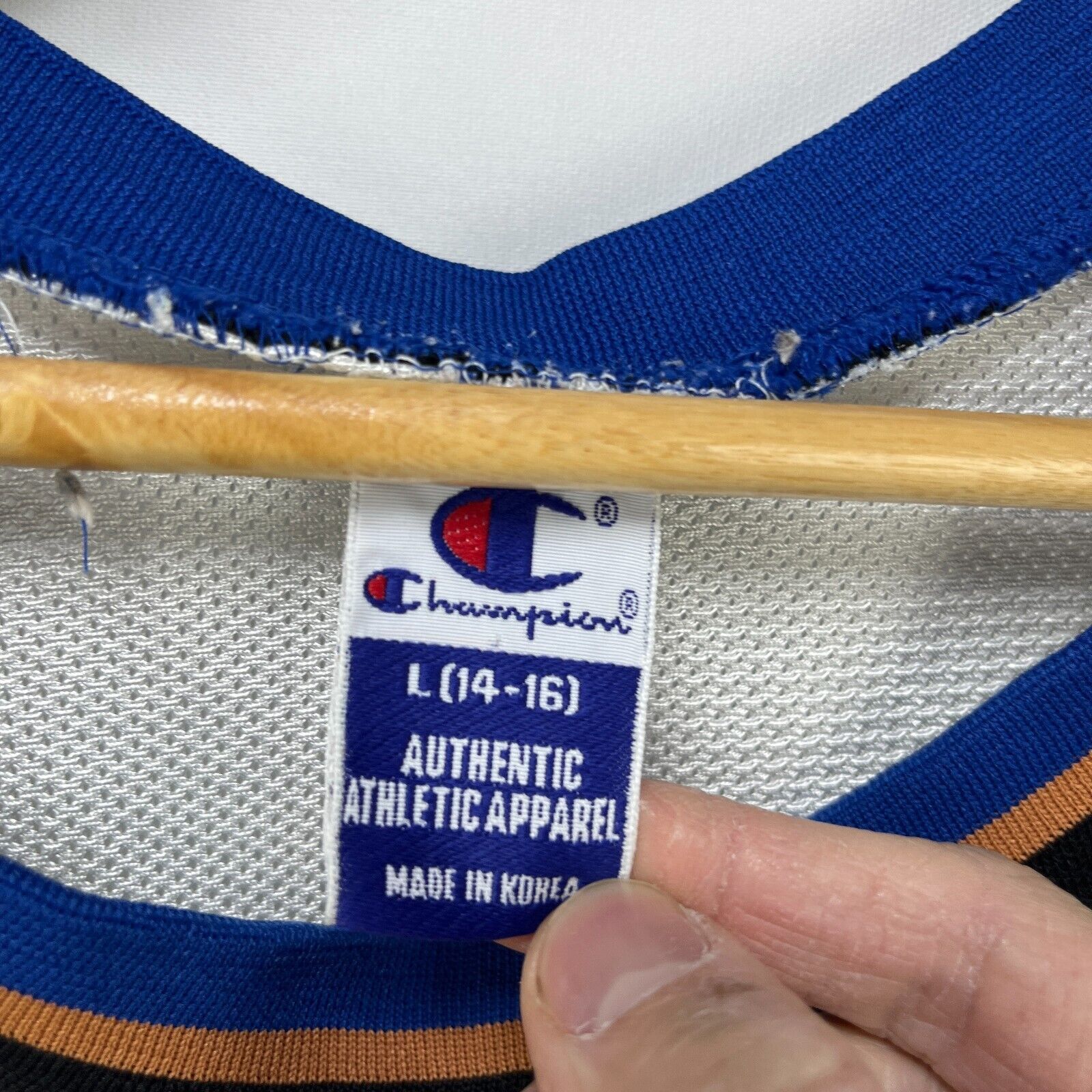 Champion × Vintage Vintage Champion Michael Jordan Wizards Jersey Youth Large Size US L / EU 52-54 / 3 - 7 Thumbnail