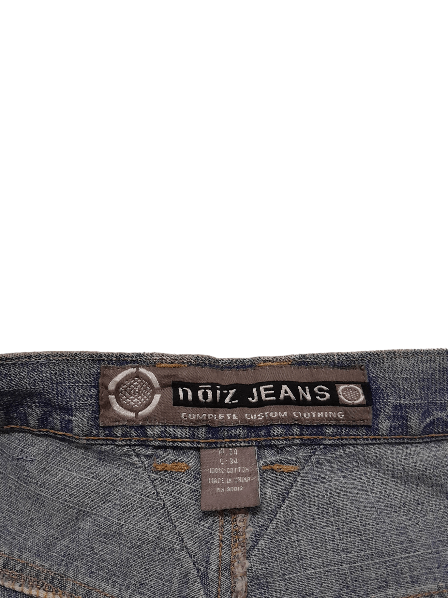 Vintage NOIZ JEANS UNLIMITED (S227) Size US 34 / EU 50 - 8 Thumbnail