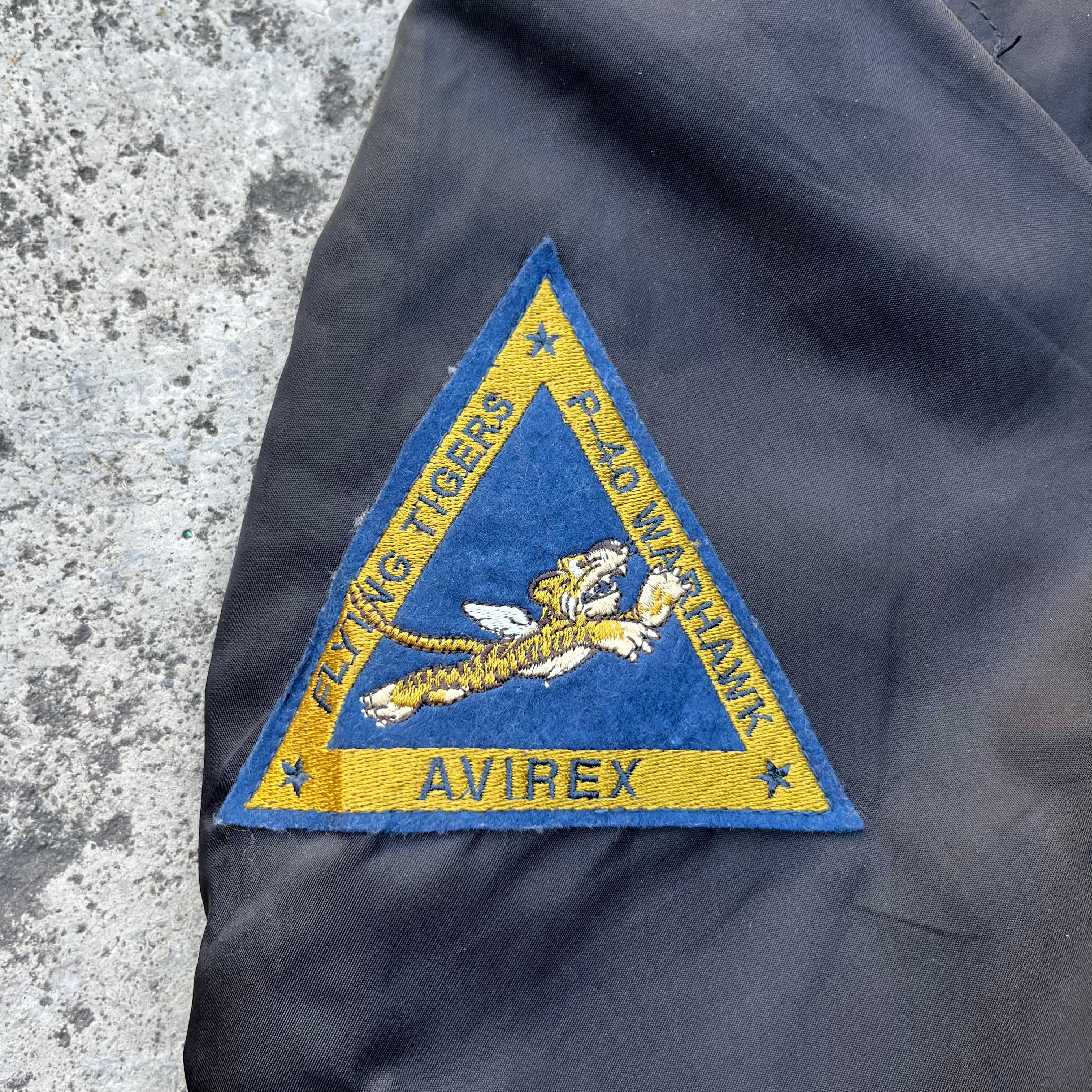 Avirex Avirex Flying Tigers MA 1 Bomber Jacket 💥 Size US L / EU 52-54 / 3 - 9 Thumbnail