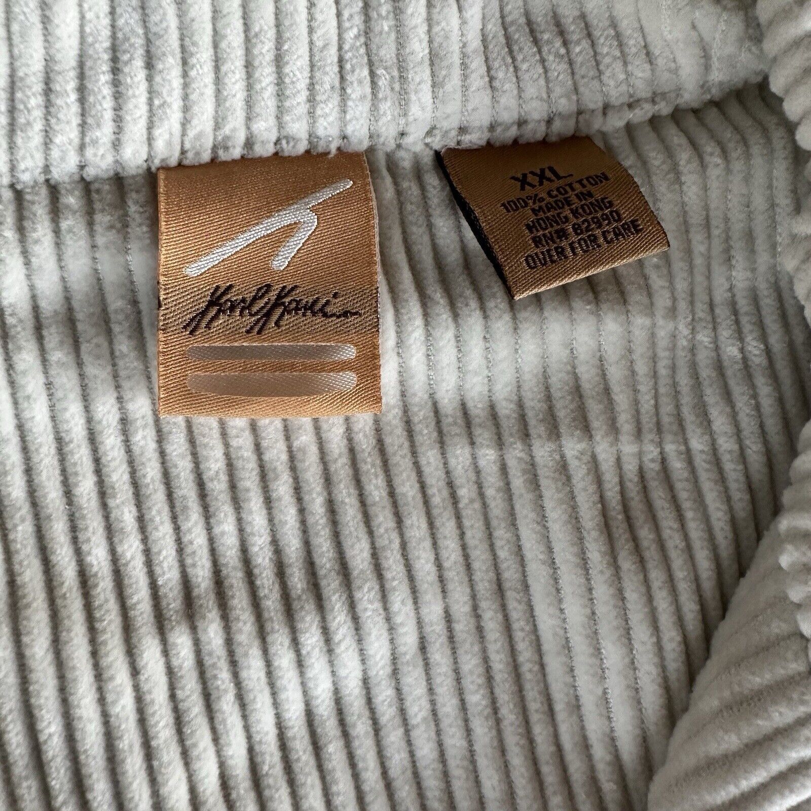 Fubu × Karl Kani × Pelle Pelle NWT Vintage 90s Y2K Karl Kani Oatmeal Corduroy Full Set XXL Size US XXL / EU 58 / 5 - 5 Thumbnail