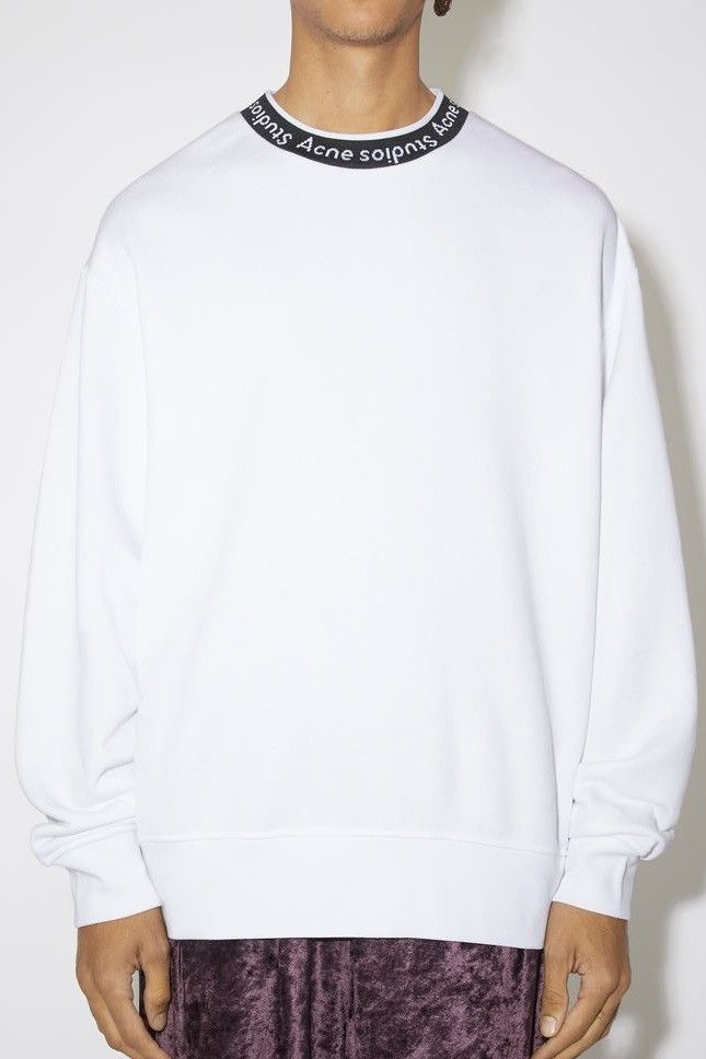 Acne Studios Acne Studios Fulton Rib Logo Sweatshirt Oversize Size US S / EU 44-46 / 1 - 2 Thumbnail
