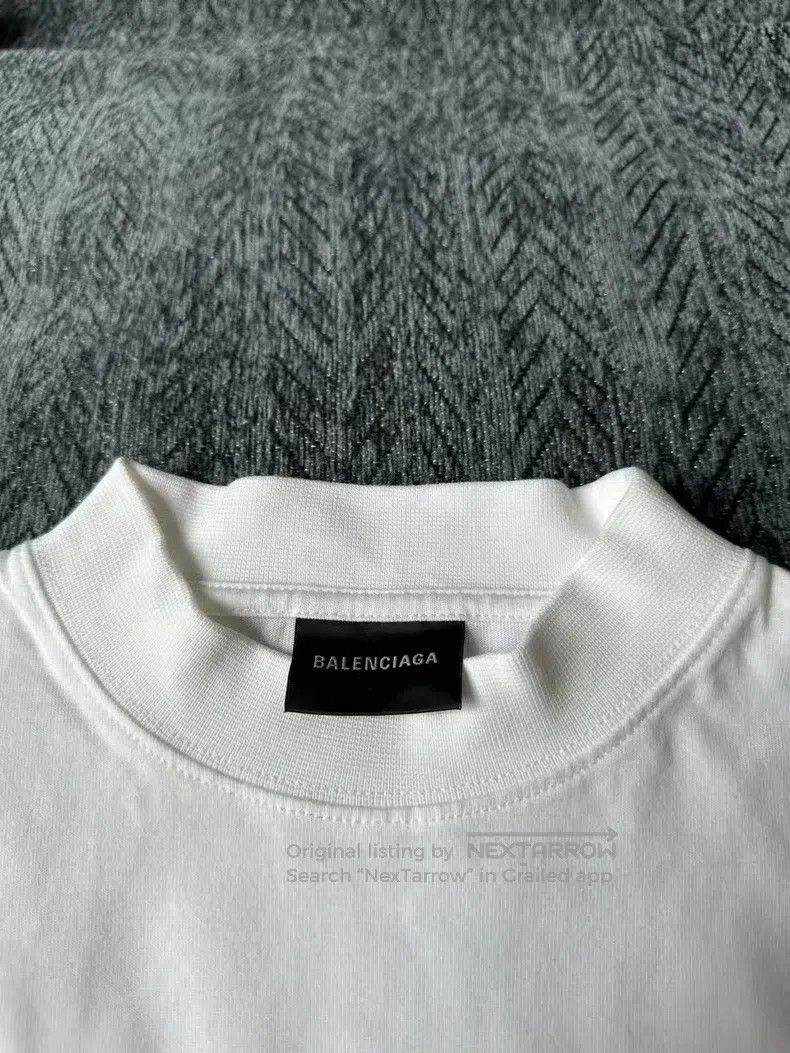 Balenciaga Balenciaga Embroidered Short Sleeve Size US S / EU 44-46 / 1 - 3 Thumbnail