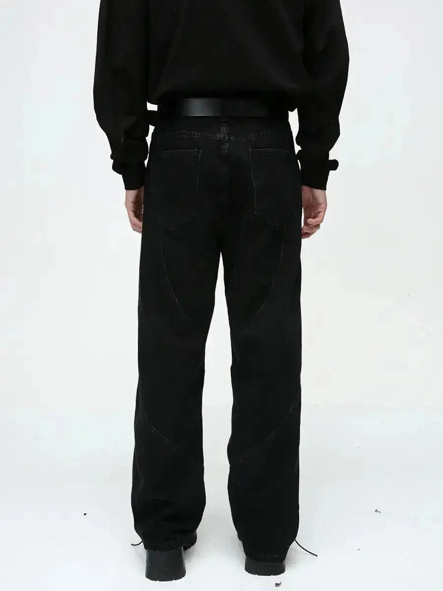 Japanese Brand Retro loose casual wide leg jeans Size US 32 / EU 48 - 5 Thumbnail