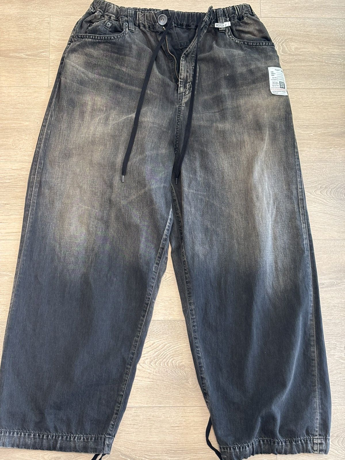 Maison MIHARA YASUHIRO Mihara Yasuhiro Black Light Jeans Size US 30 / EU 46 - 1 Thumbnail