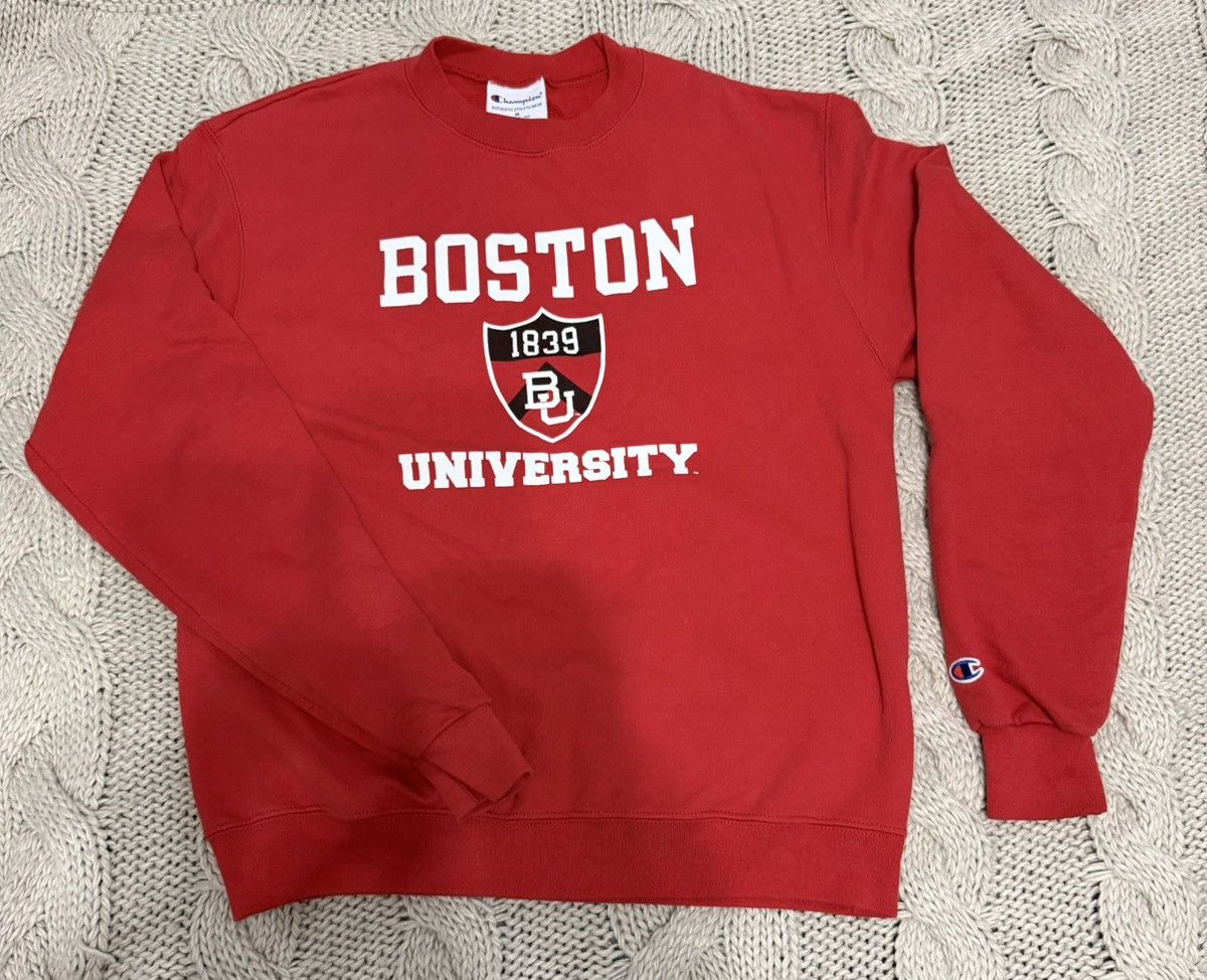 Champion Champion Boston University Sweatshjrt Medium Size US M / EU 48-50 / 2 - 1 Thumbnail