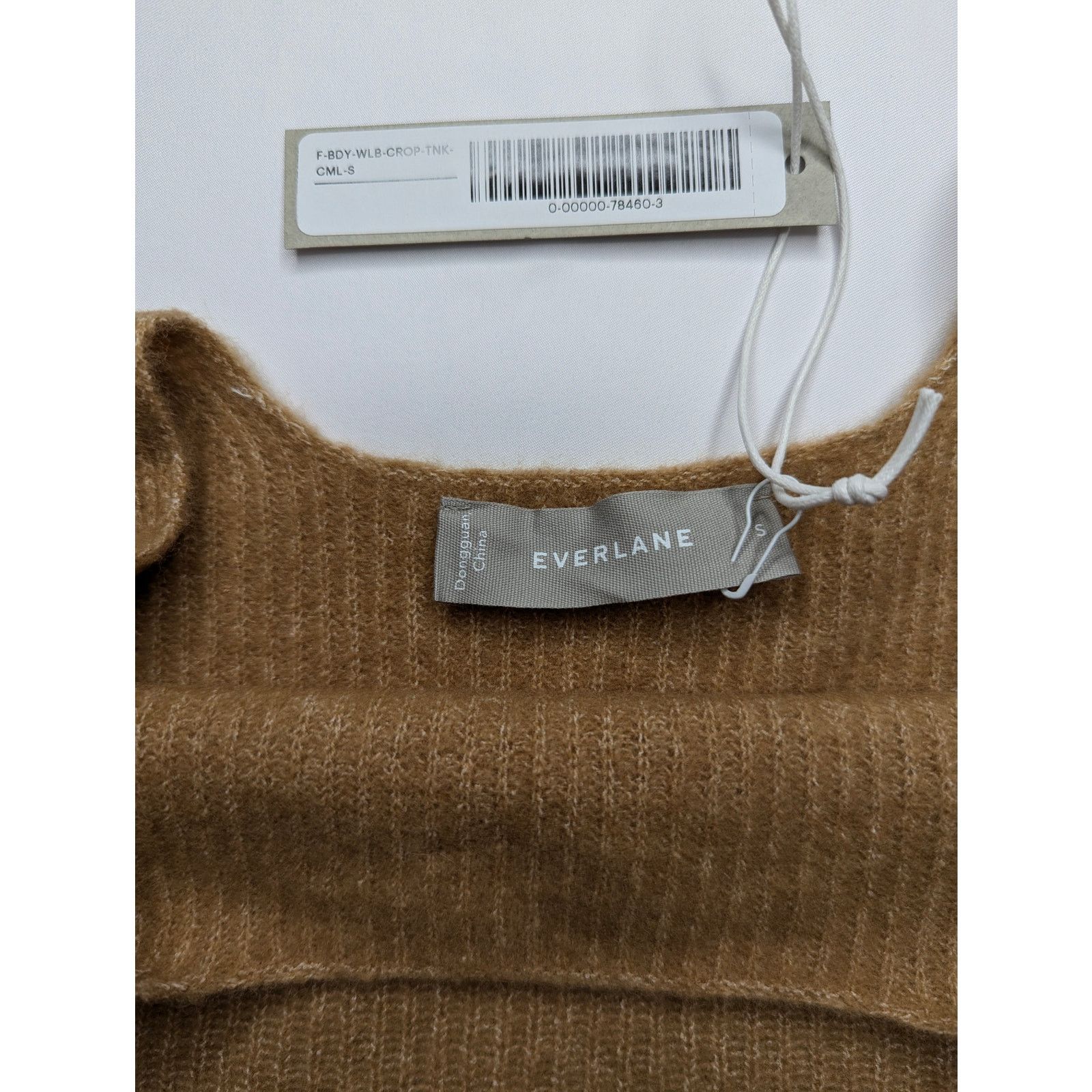 Everlane Everlane Beige Crop Top Tank Wool Blend Size XS Size XS / US 0-2 / IT 36-38 - 3 Thumbnail