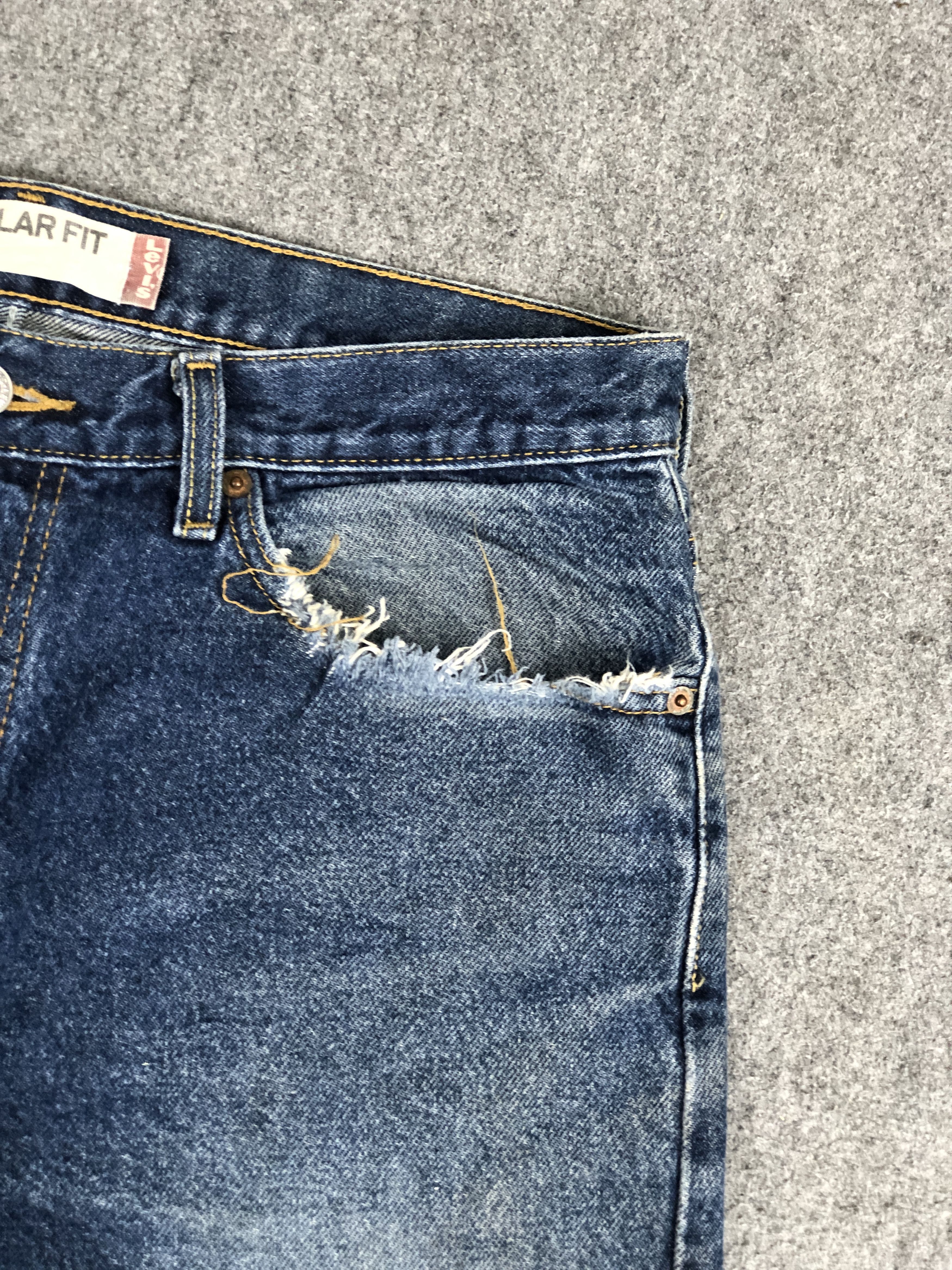 Levi's Vintage Levis 505 Faded Blue Jeans DP2240 Size US 34 / EU 50 - 10 Thumbnail